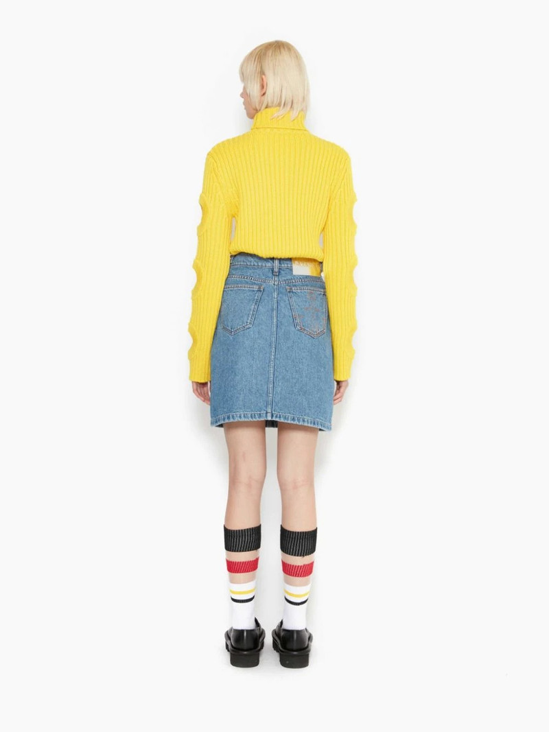 CUT OUT SLEEVE TURTLENECK JUMPER 4