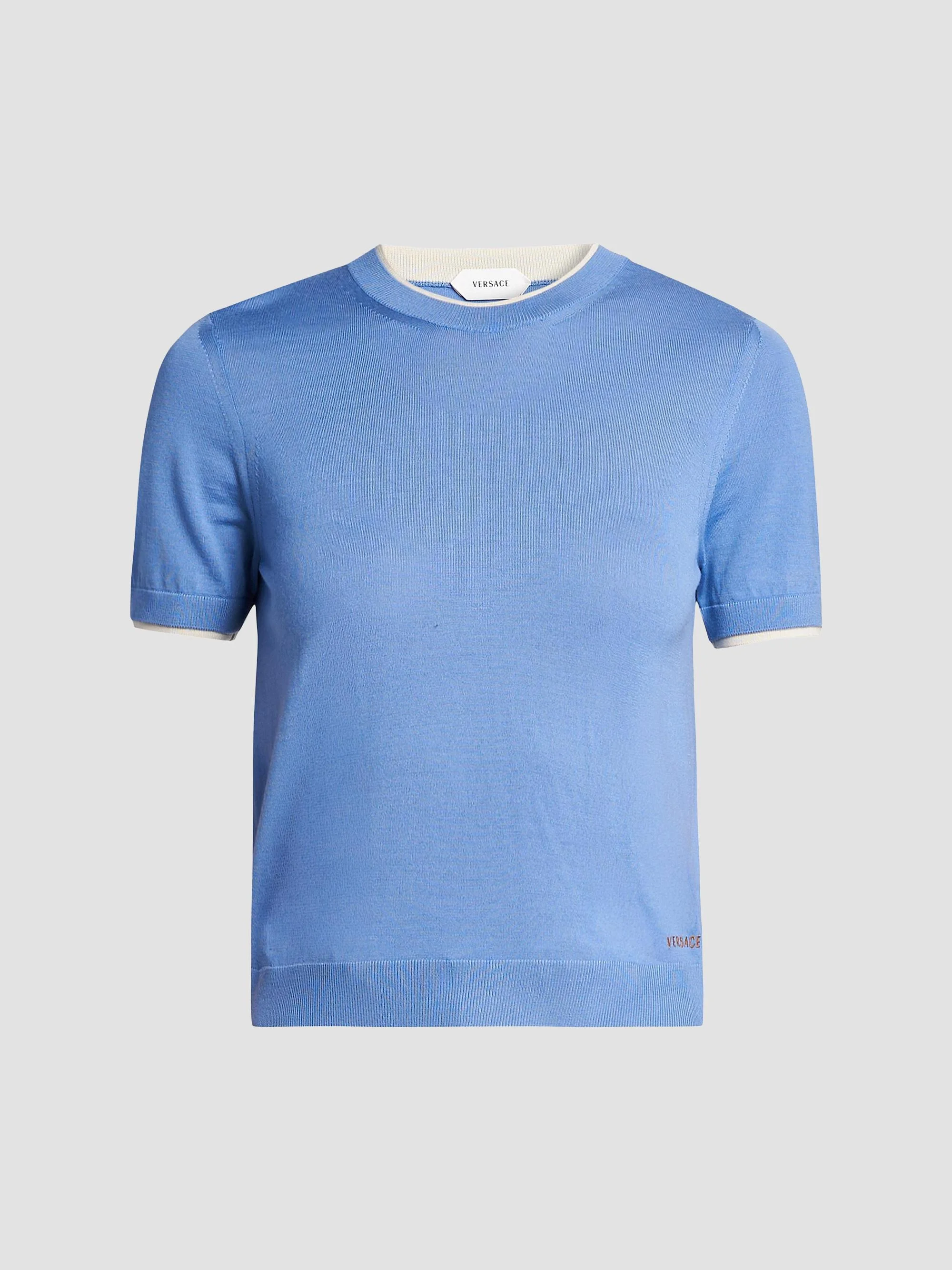 Women's La Vacanza Classic Stretch Wool Sweater - Sky - 1