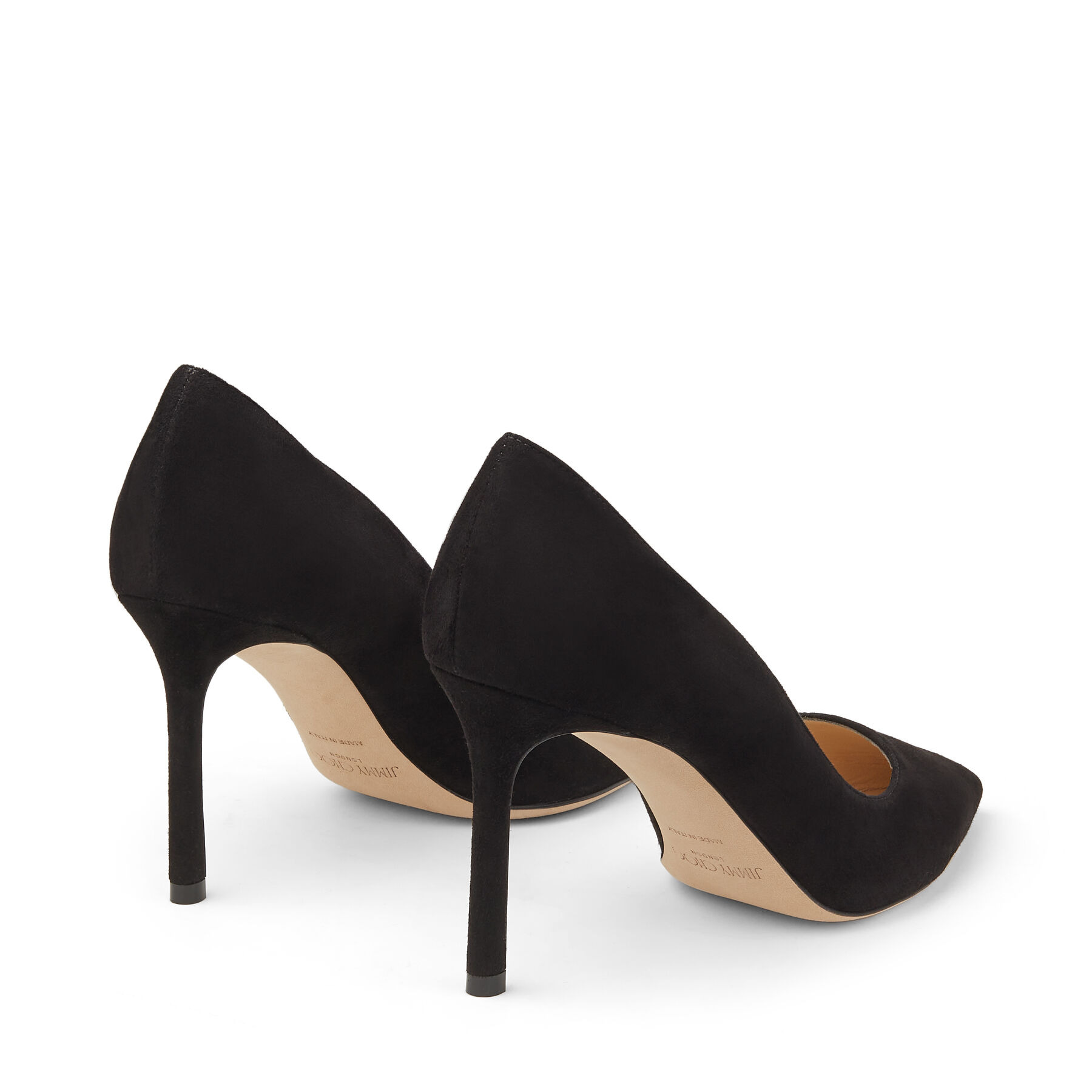 Romy 85
Black Suede Pointed Pumps - 5