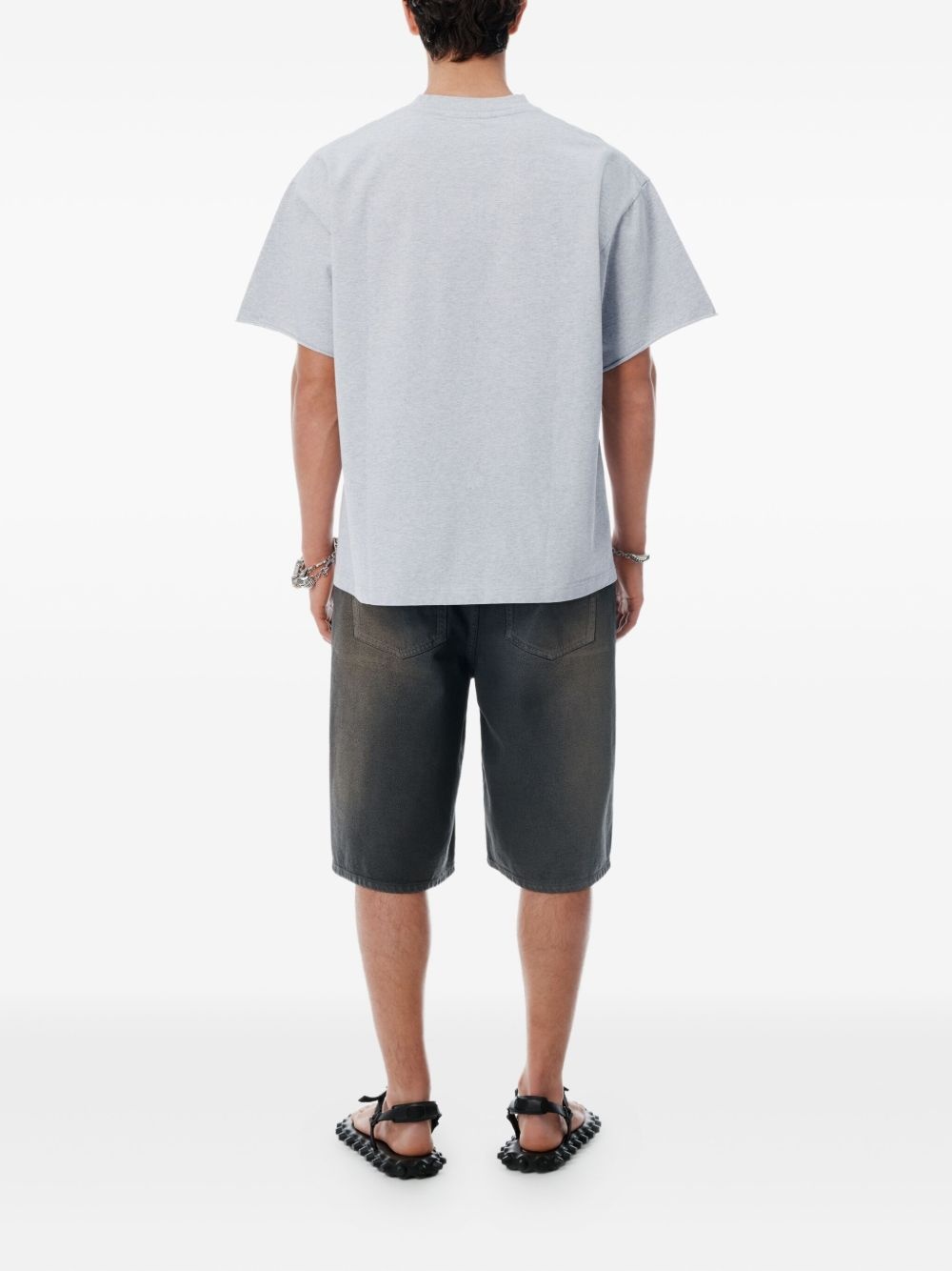 logo-print T-shirt - 3
