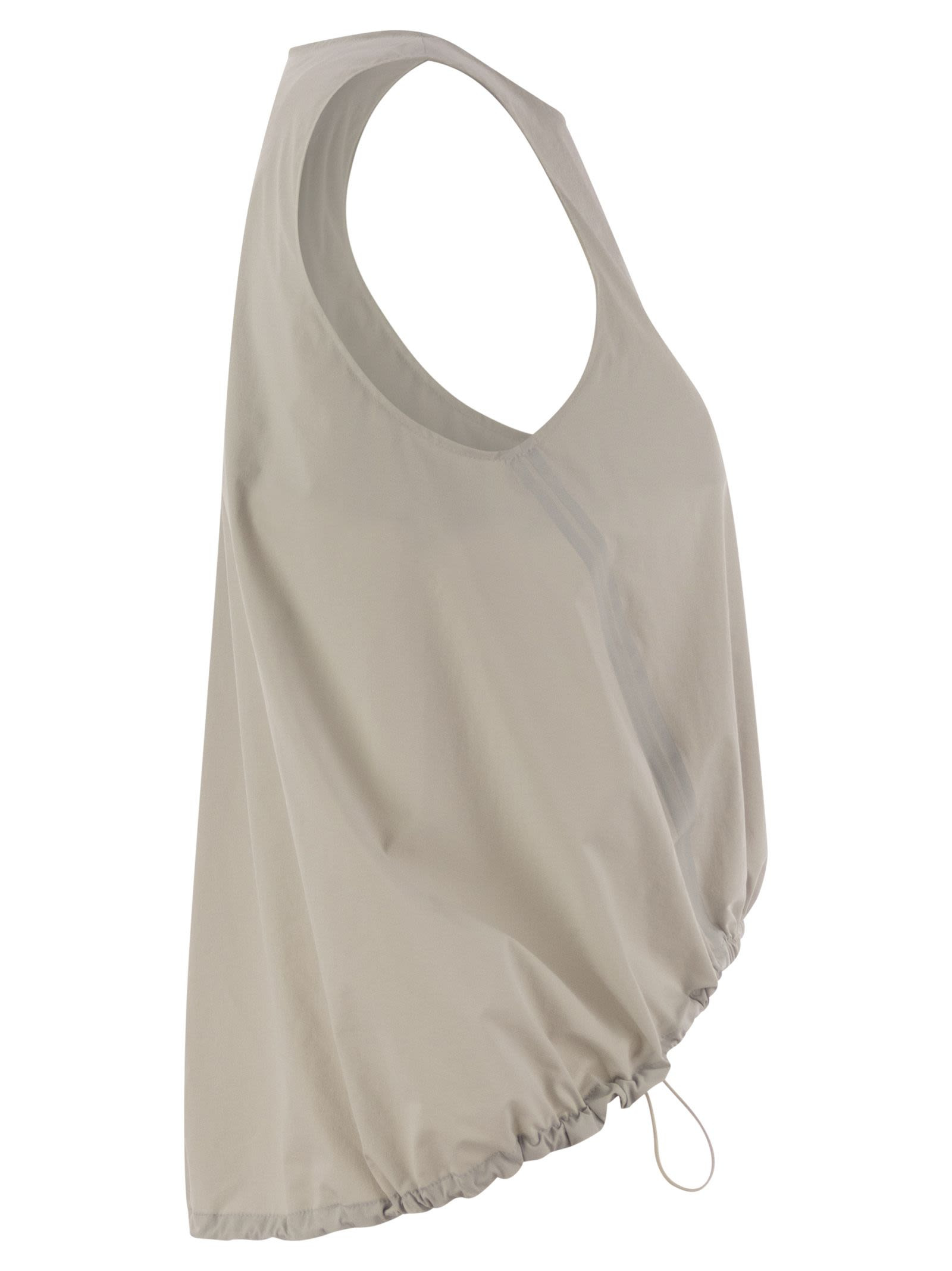 Herno Women Sleeveless Top In Tech Trait - 3