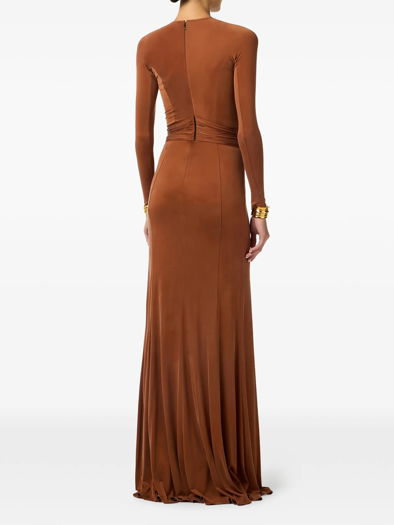 Elisabetta Franchi Keyhole-design Jewell-embellished Dress 4