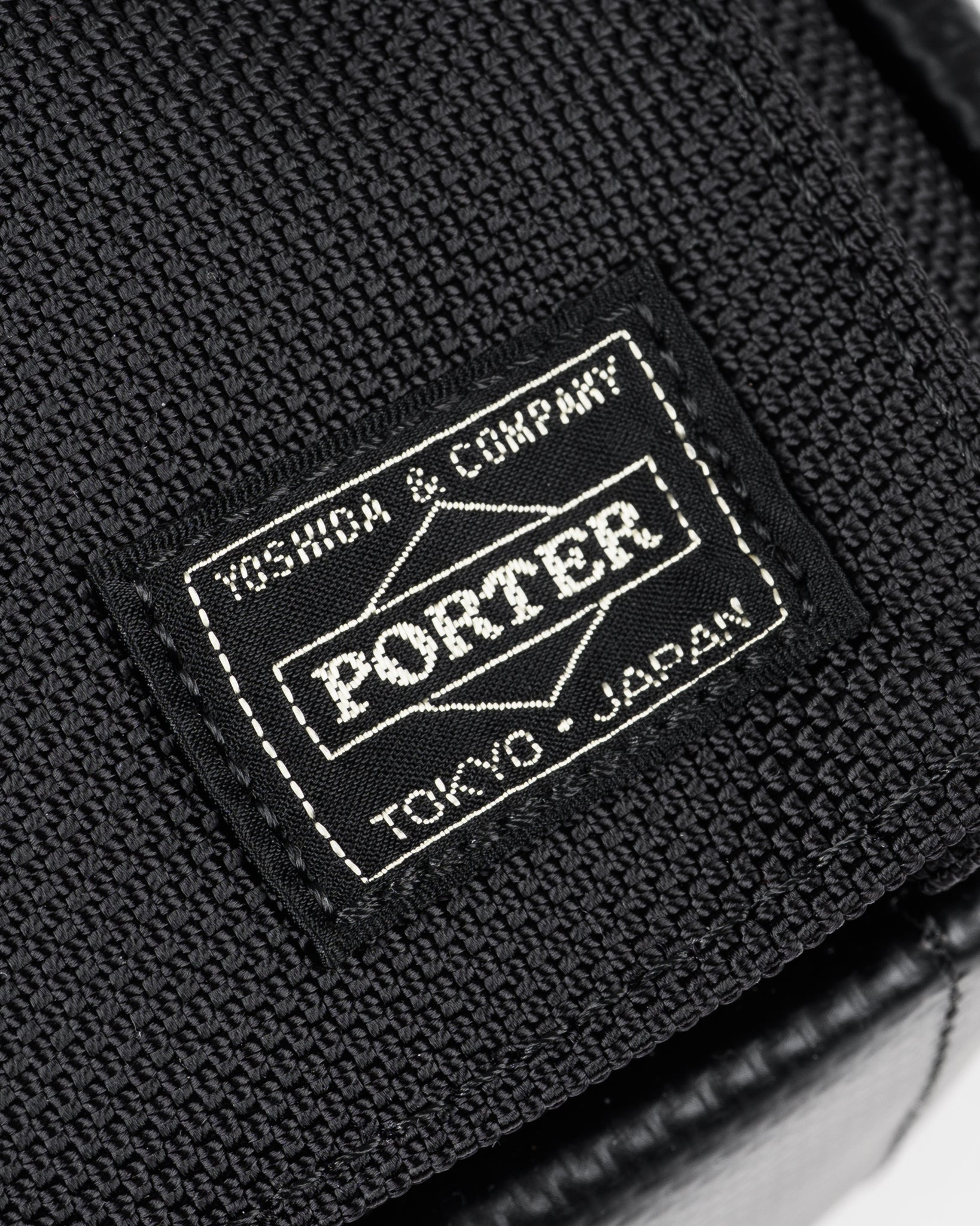PORTER - YOSHIDA & CO. - HEAT SHOULDER BAG - BLACK - 7