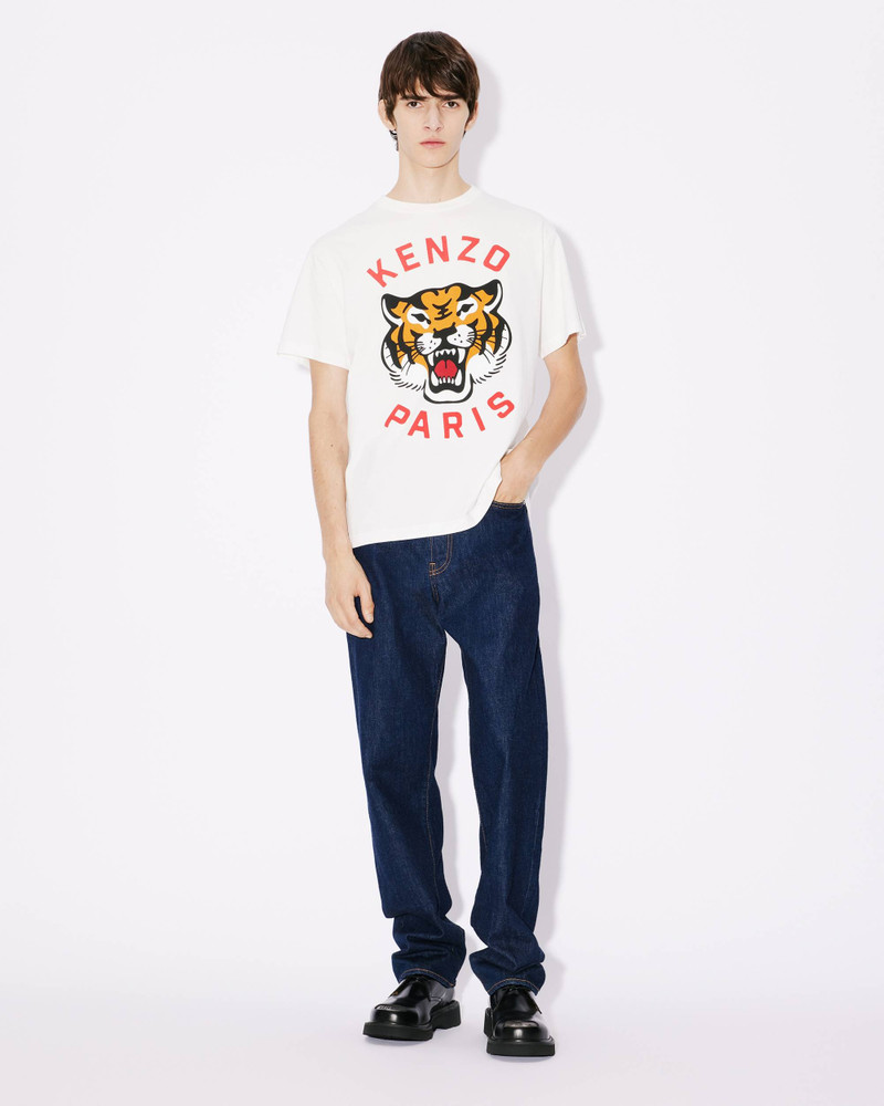 'KENZO Lucky Tiger' oversized genderless T-shirt 11