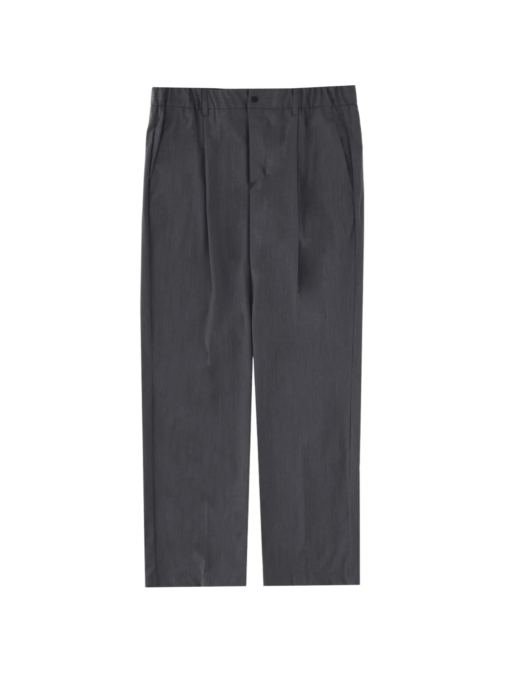 belt-loop pleated trousers - 1