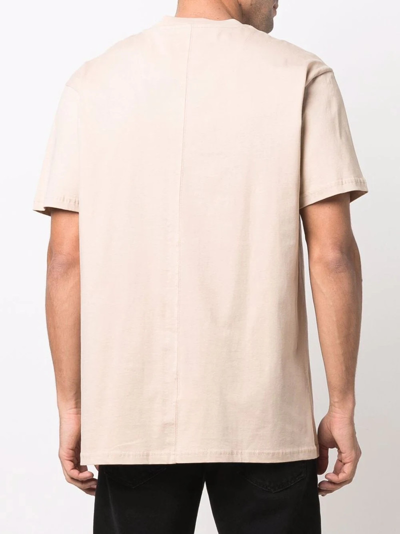graffiti-print round neck T-shirt 5