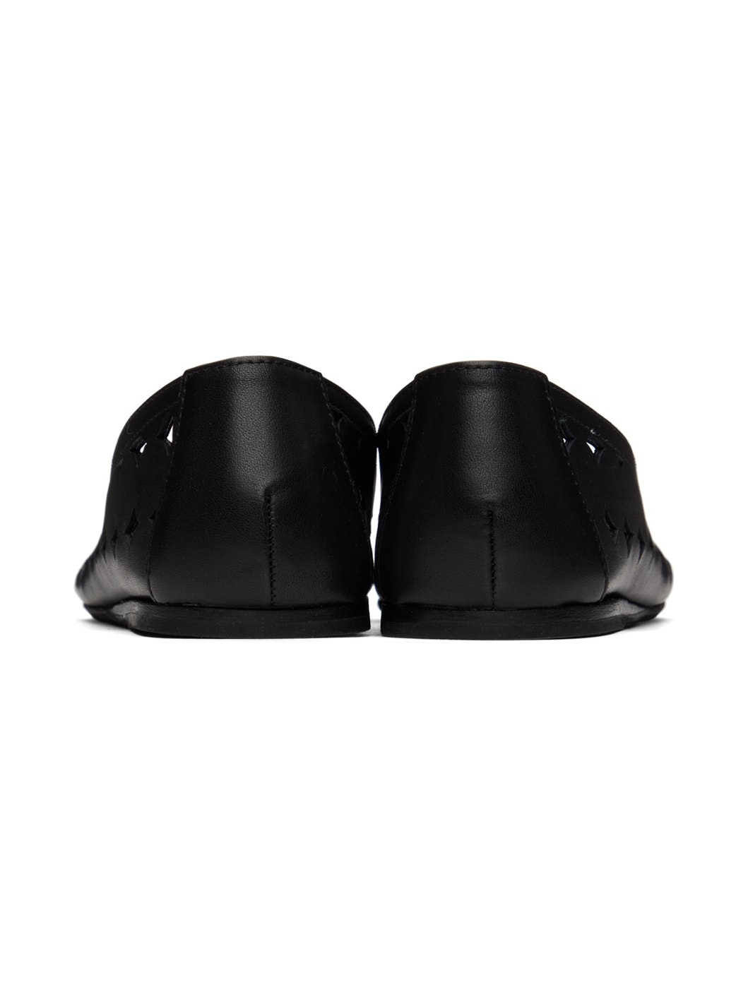Black Cyclopes Ballerina Flats - 2