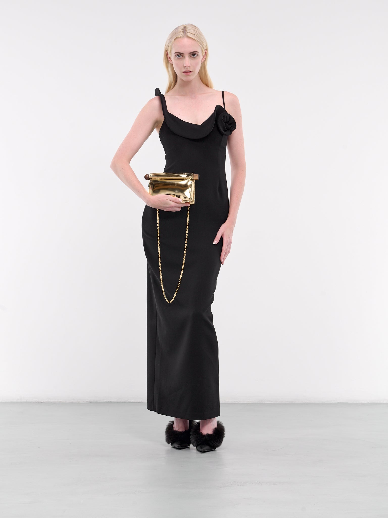 Rose Sculptural Dress - 6