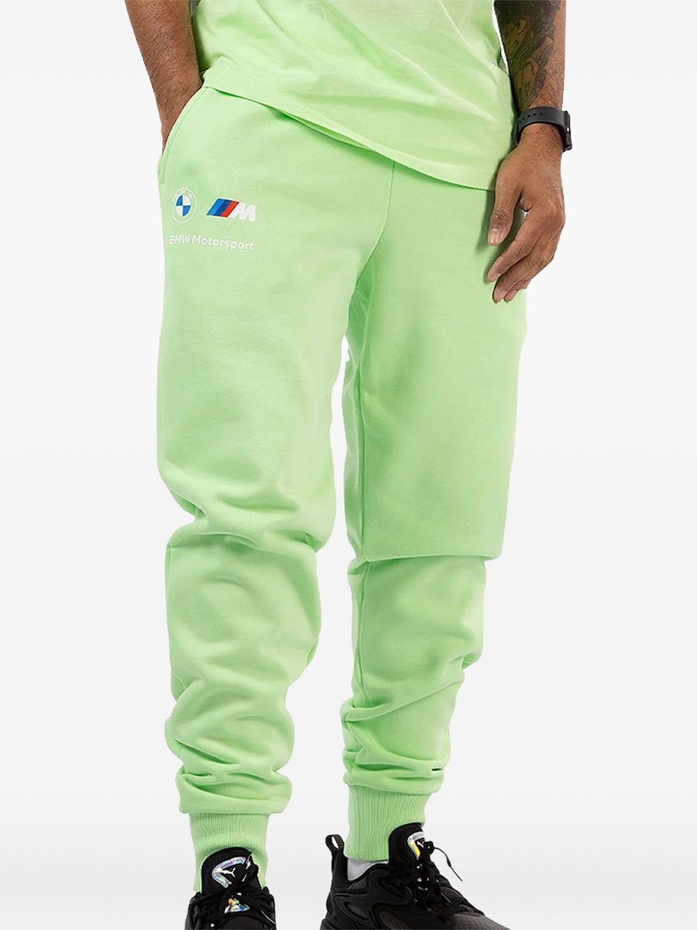 x BMW M Motorsport logo-print track pants - 1