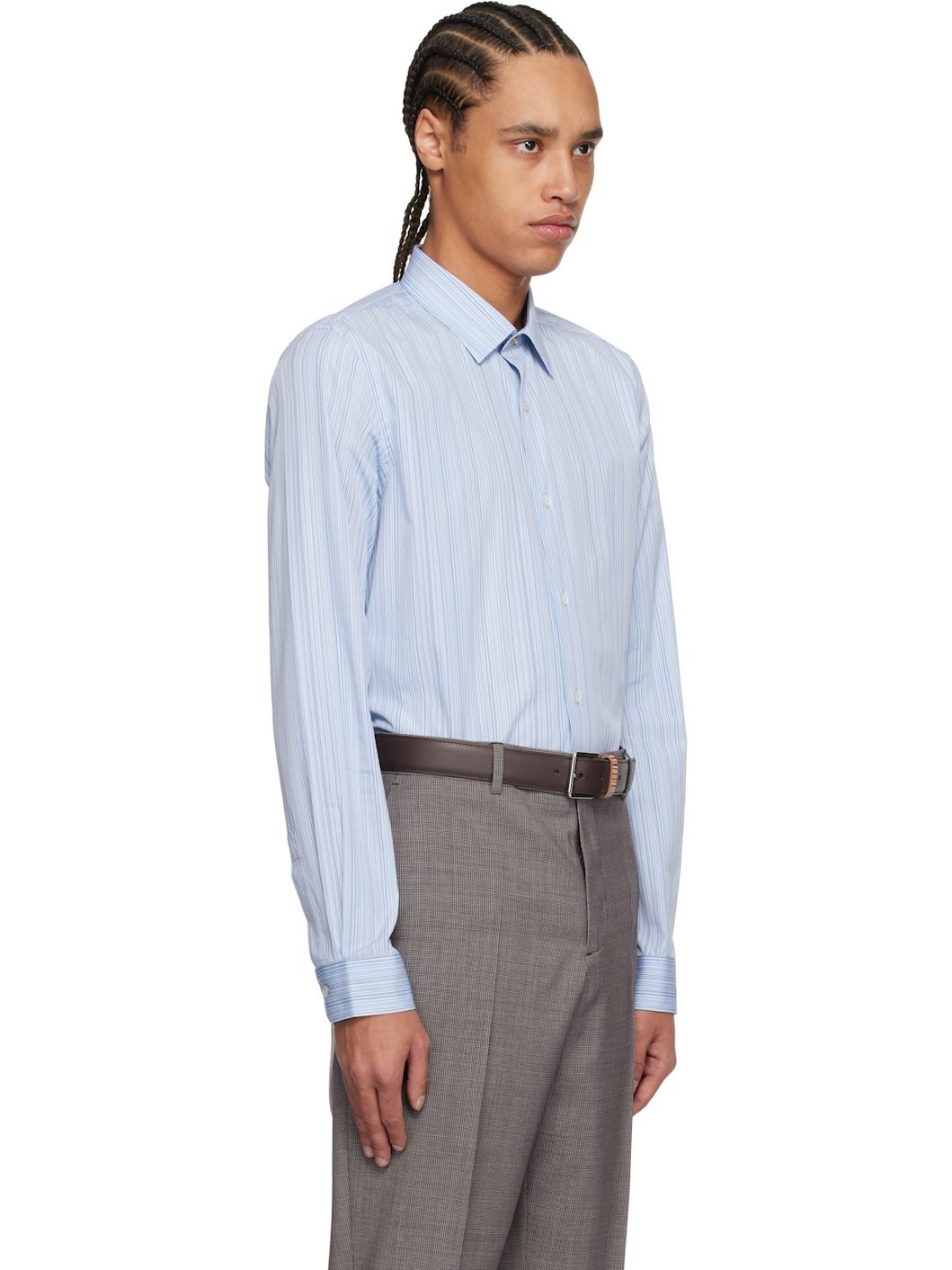 Blue Striped Shirt - 2