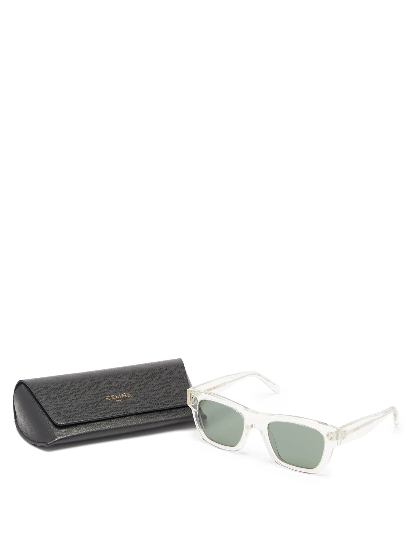 Square acetate sunglasses - 5