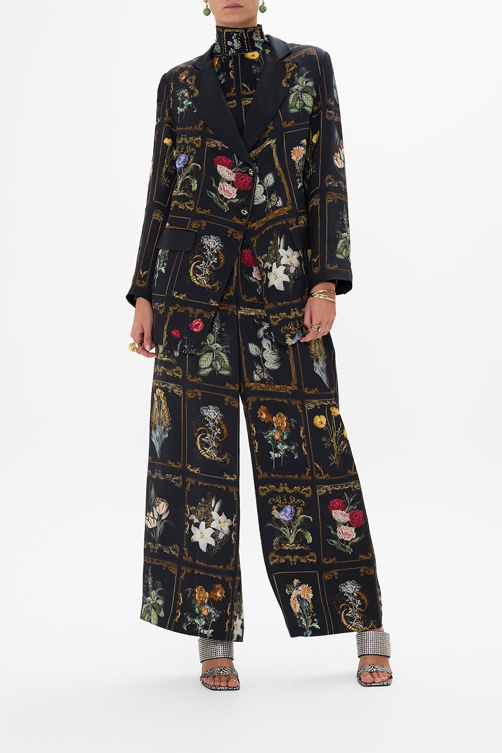 WIDE LEG WAISTED PANT - 9