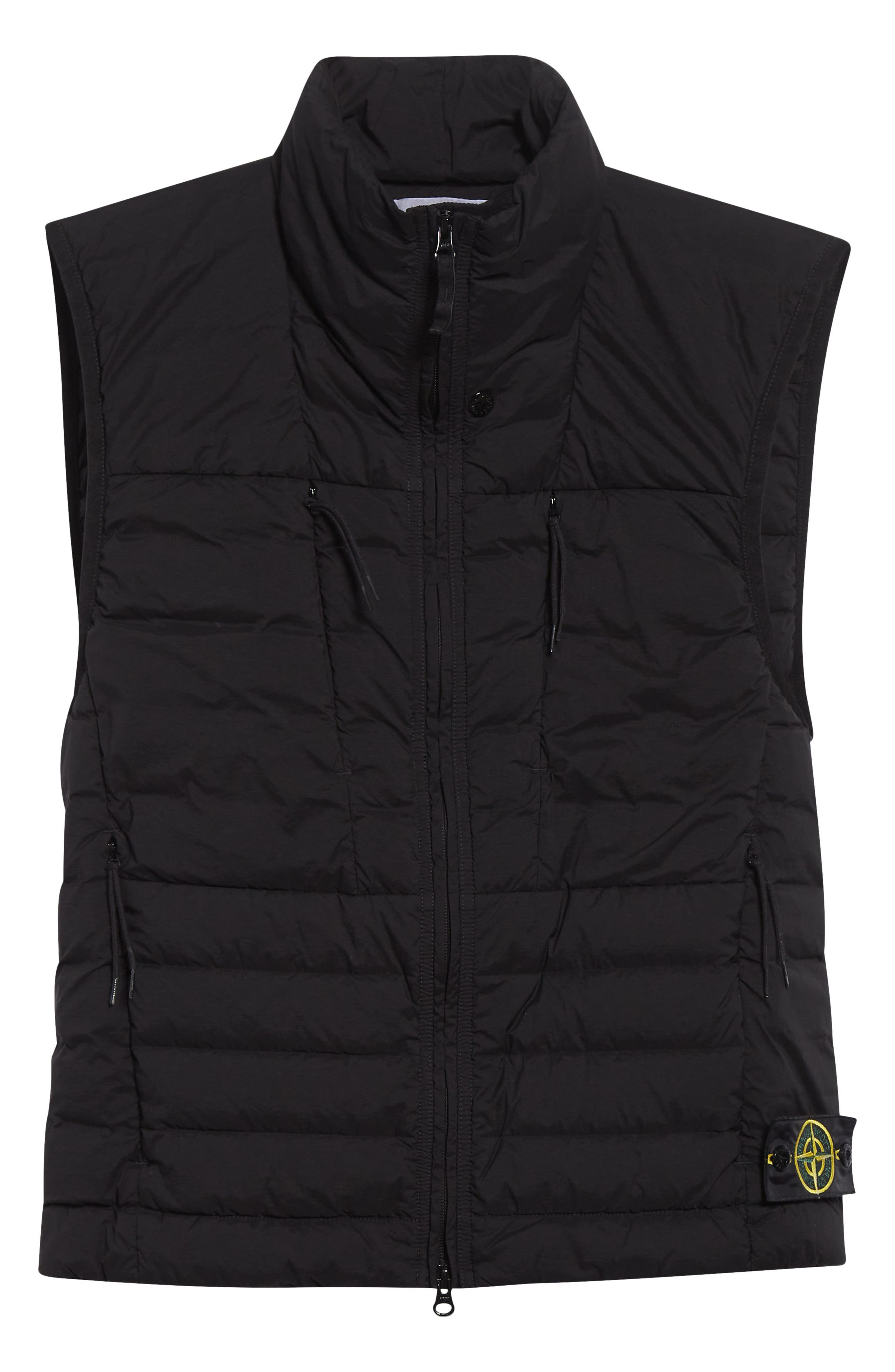 Stone Island Down Puffer Vest in V0029 Black at Nordstrom - 6