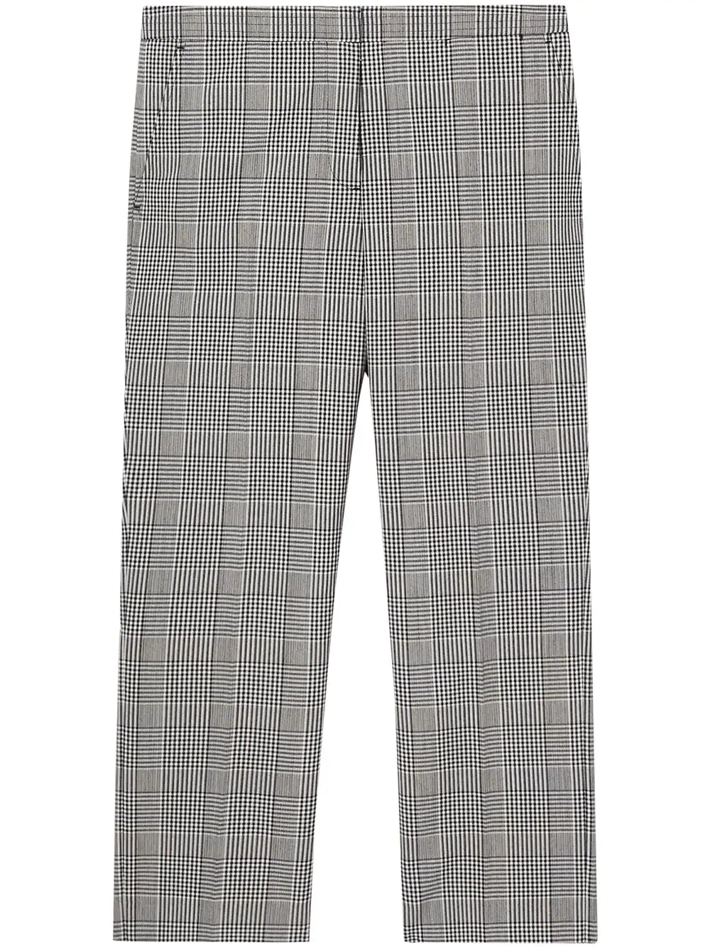 check technical tailored trousers - 1