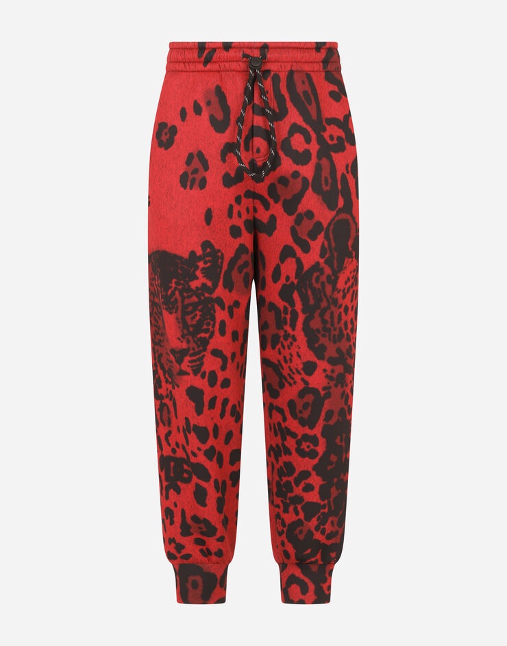 Leopard-print jogging pants - 3