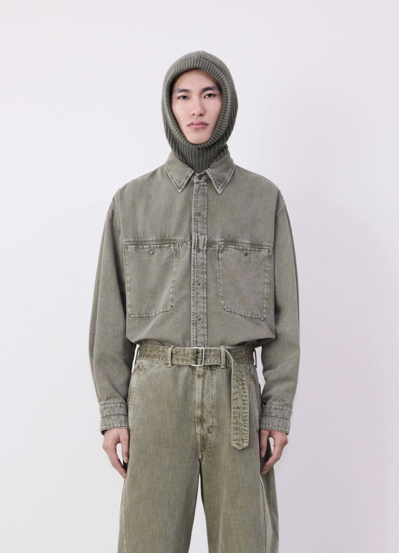 Lemaire HOOD LAMBSWOOL | REVERSIBLE