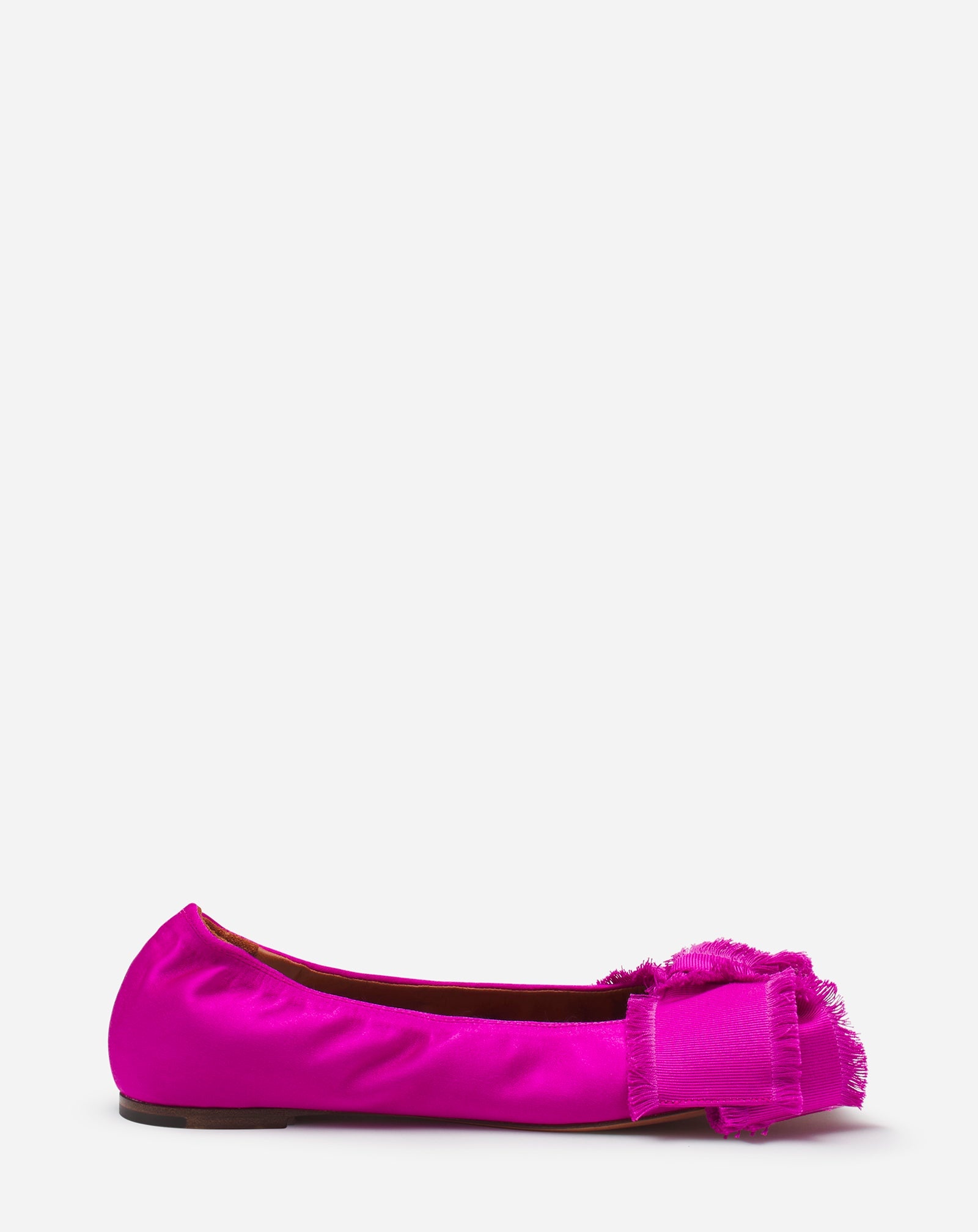BALLERINA FLAT WITH A SATIN BOW - 1