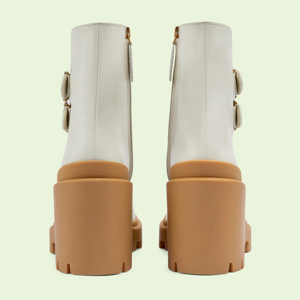 Women's GG ankle boot with buckles - 4