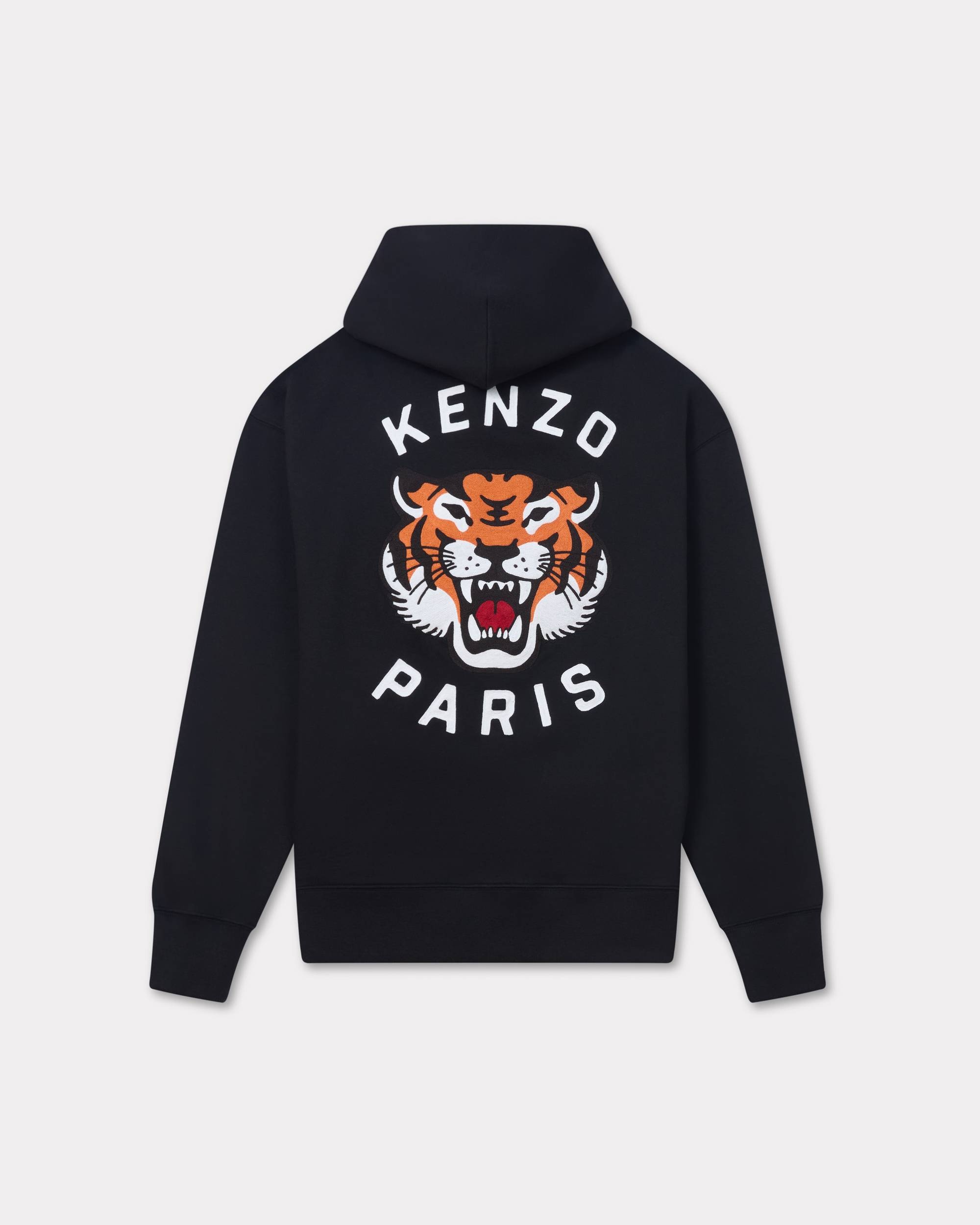 'KENZO Lucky Tiger' genderless embroidered oversized hoodie - 2