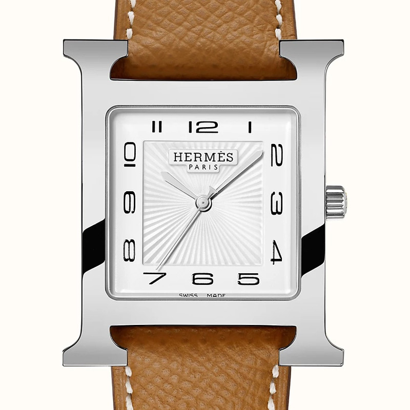 Hermès Heure H watch, 30.5 x 30.5 mm outlook