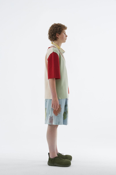 SUNNEI COLOR BLOCK KNIT T-SHIRT outlook