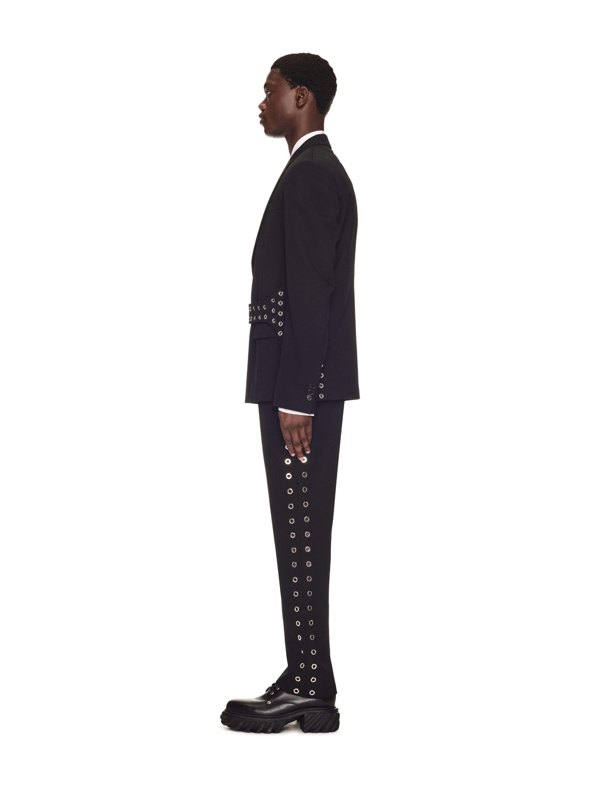 Eyelet Band Drywo Slim Pant - 3