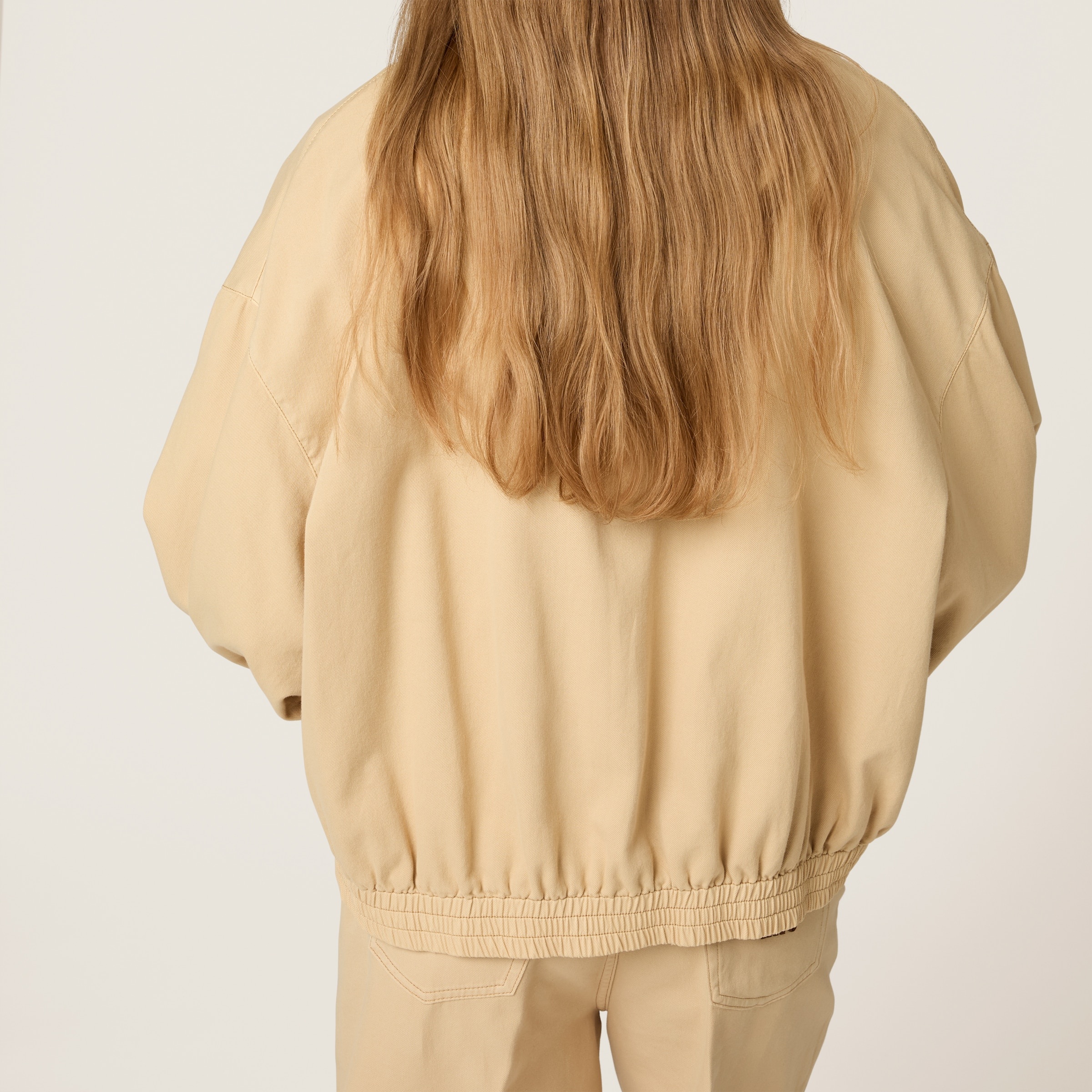 Light denim blouson jacket - 3