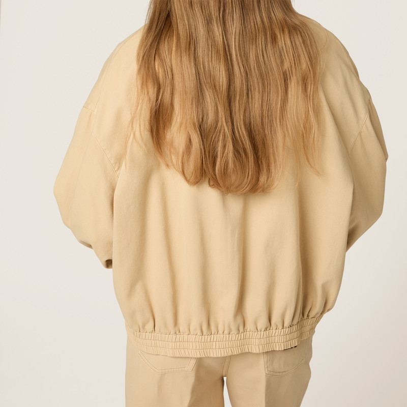 Light denim blouson jacket 3