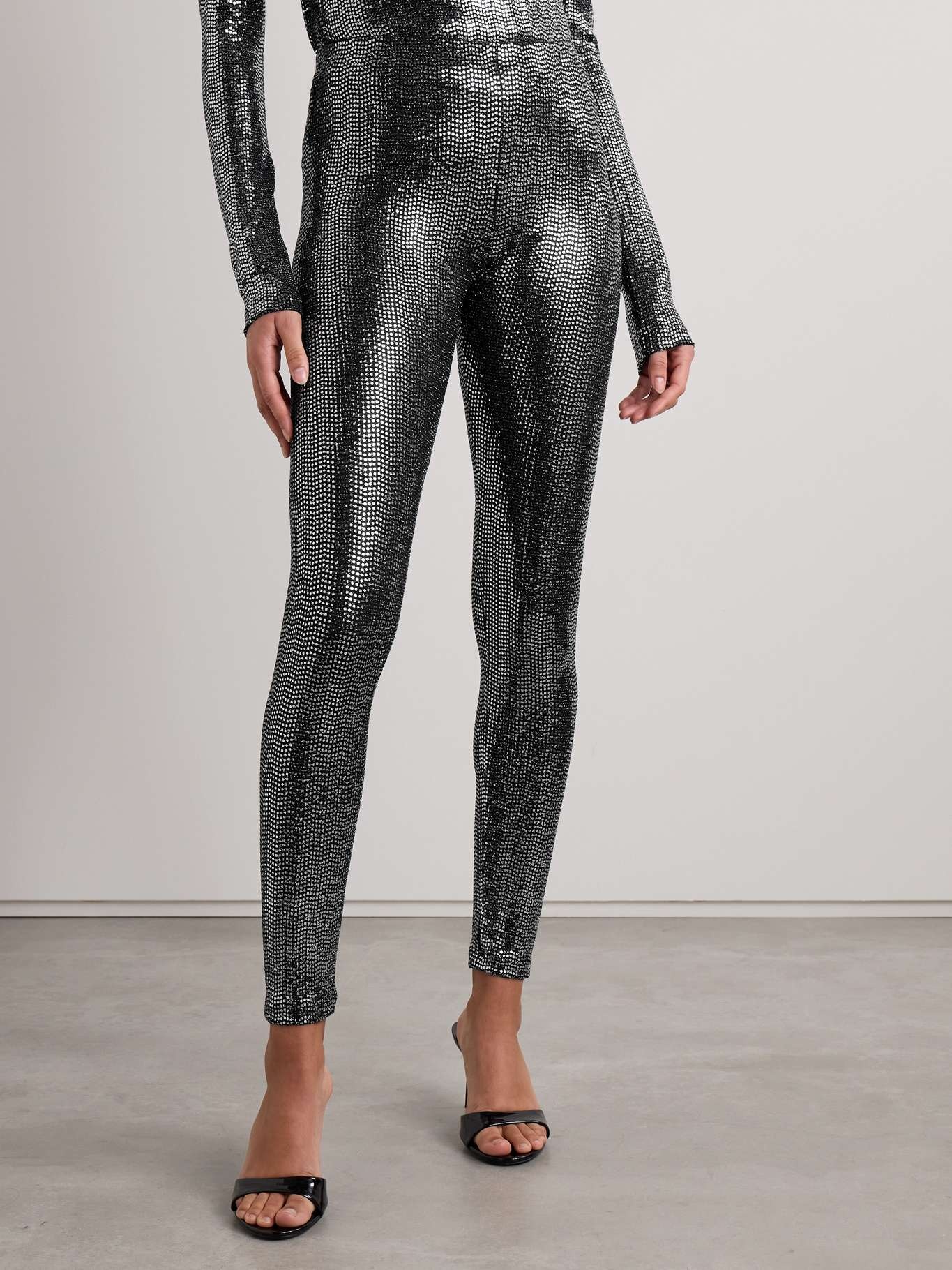Joshua sequined tulle leggings - 3