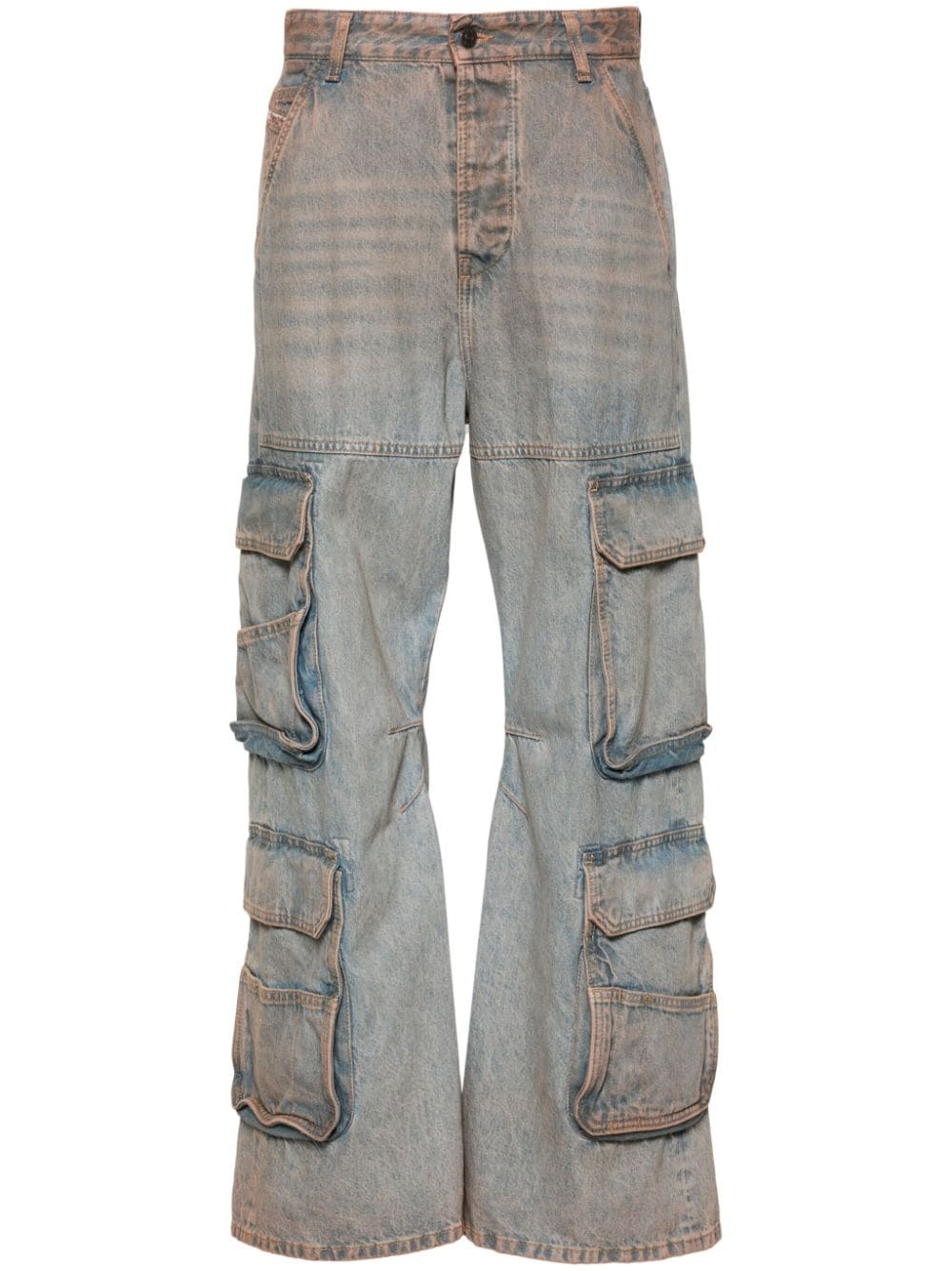 1996 D-Sire low-rise straight jeans - 1