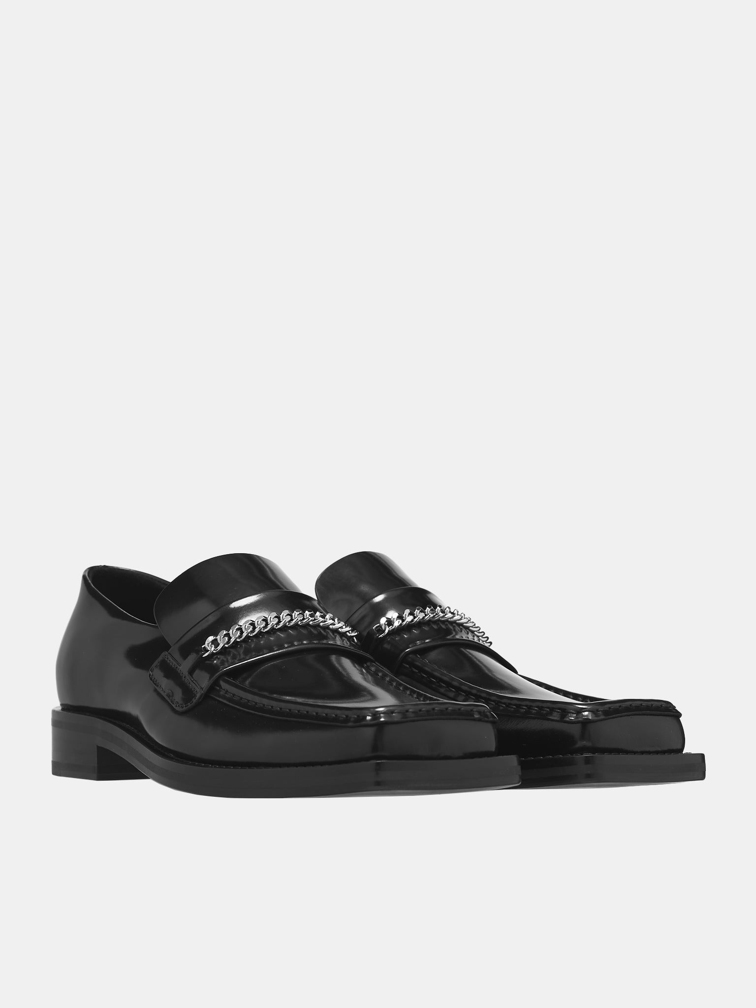 Square Toe Loafers - 2
