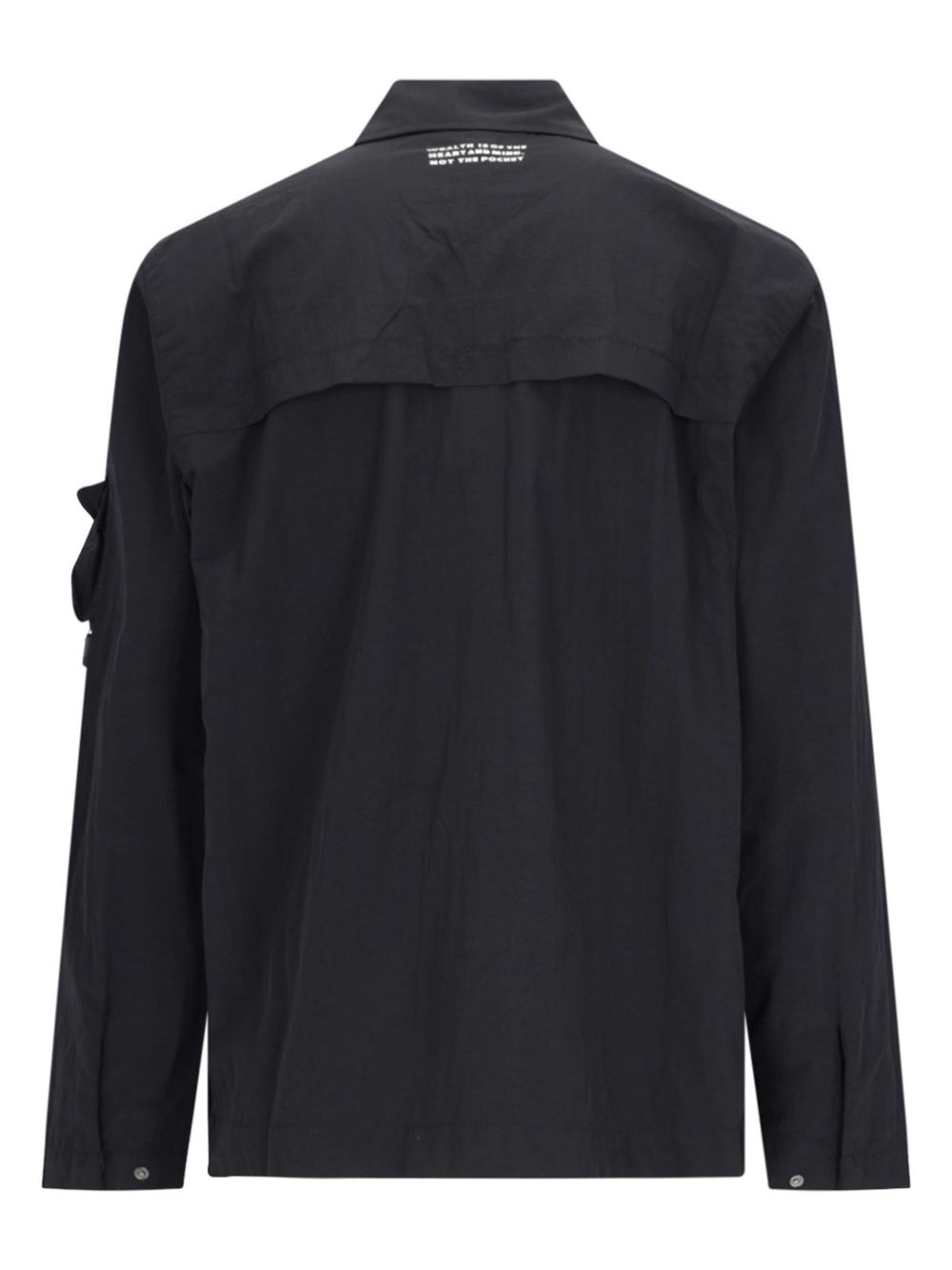 multi-pocket shirt jacket - 2