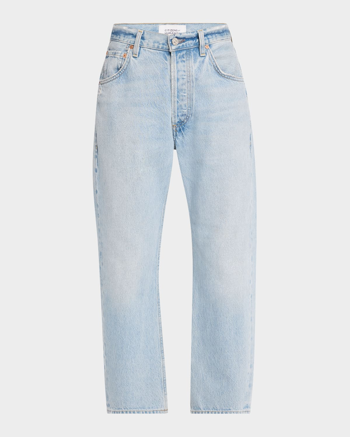 Winslow Cropped Boyfriend Jeans - 1