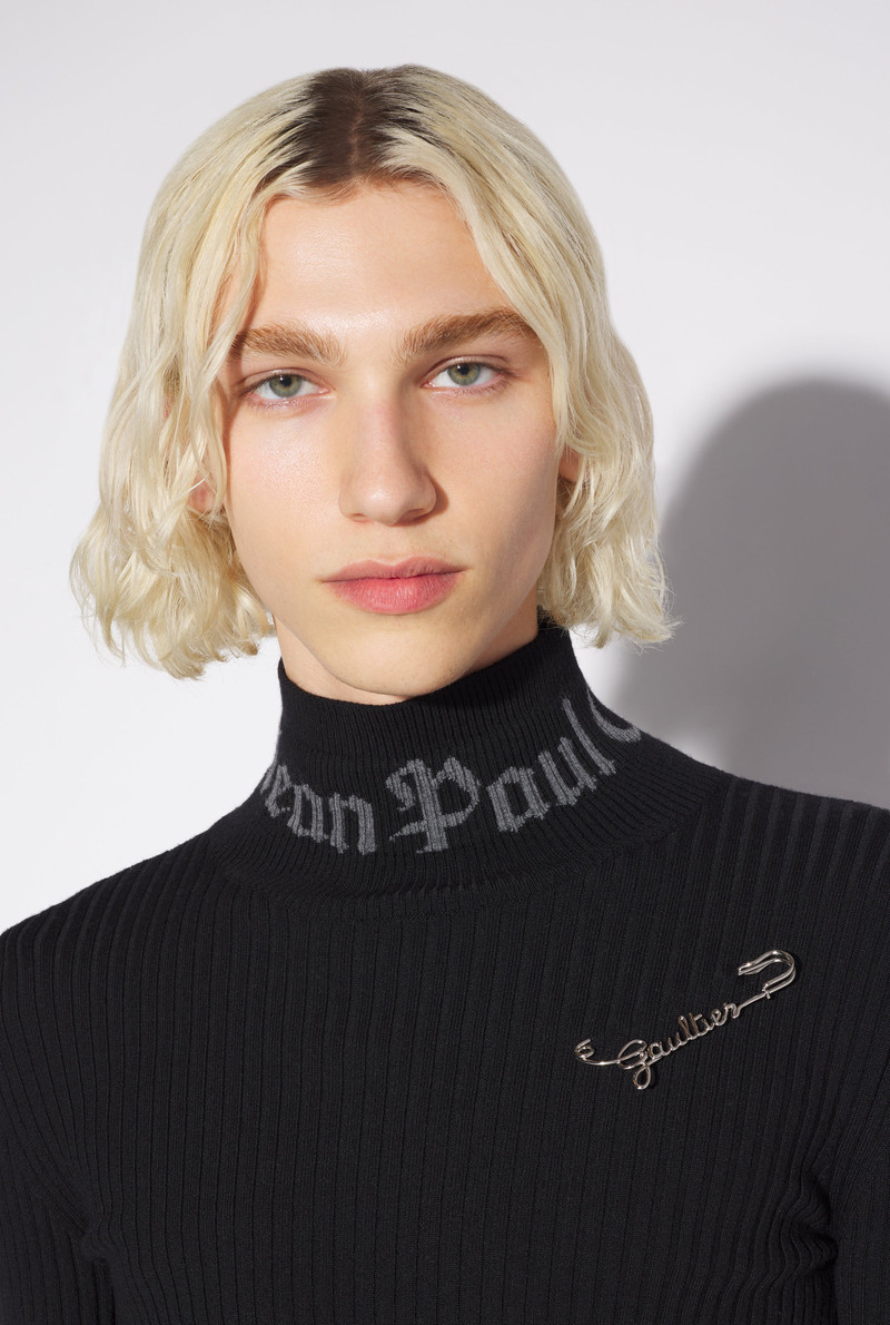 Jean Paul Gaultier THE SILVER-TONE GAULTIER BROOCH outlook