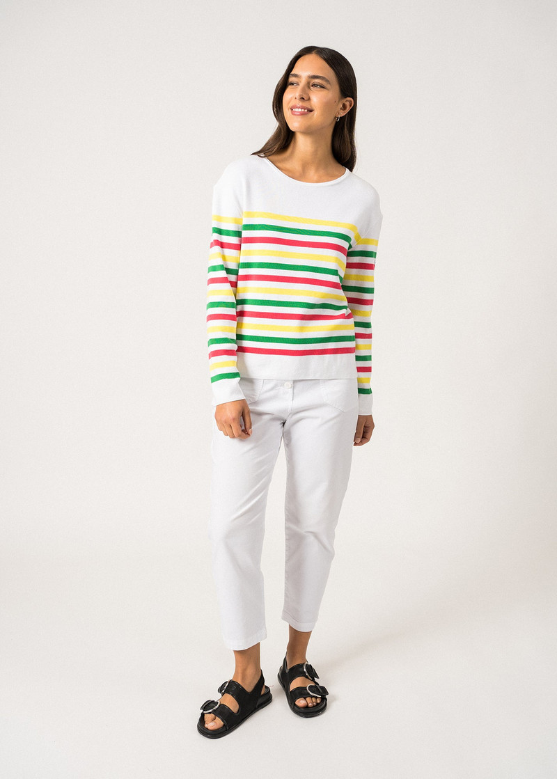 ECRINS COTTON Striped Sweater 4