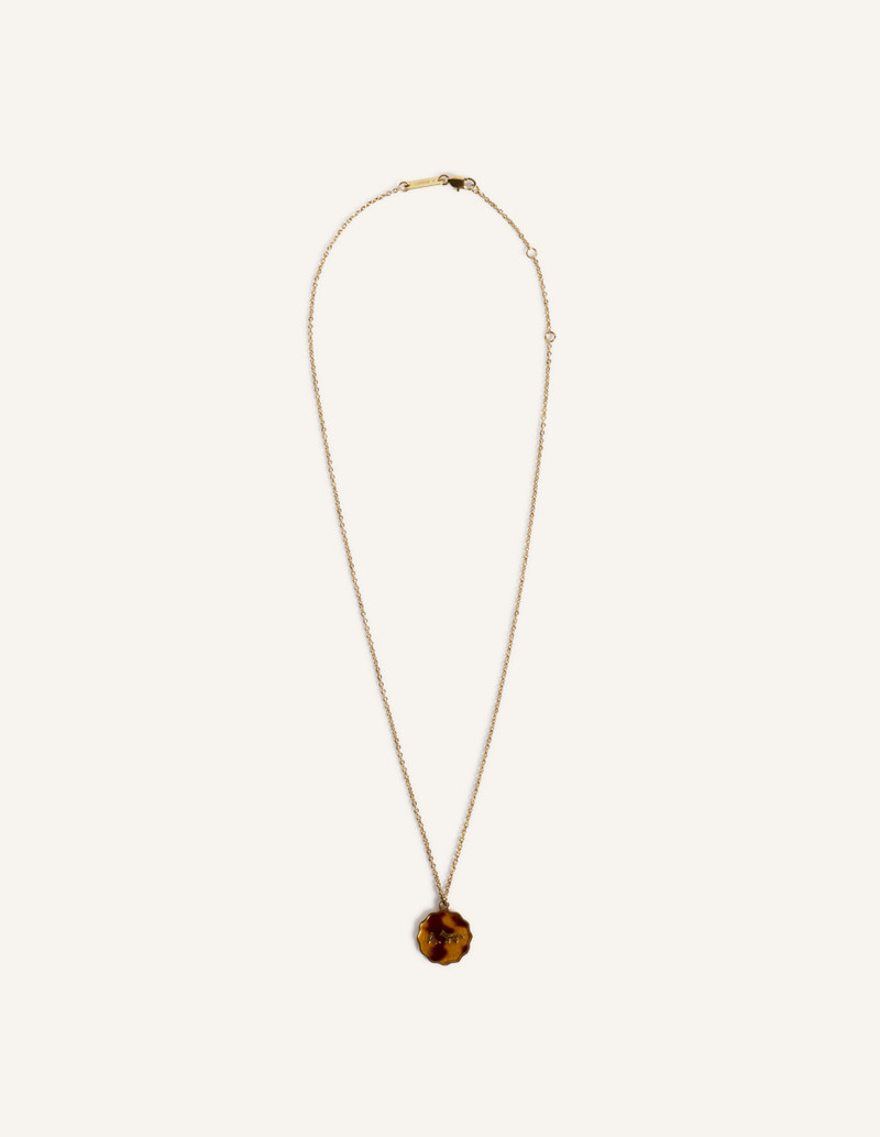 PROFILE FOX MEDALLION NECKLACE 1
