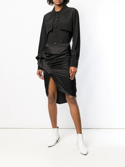 Givenchy layered front shirt outlook