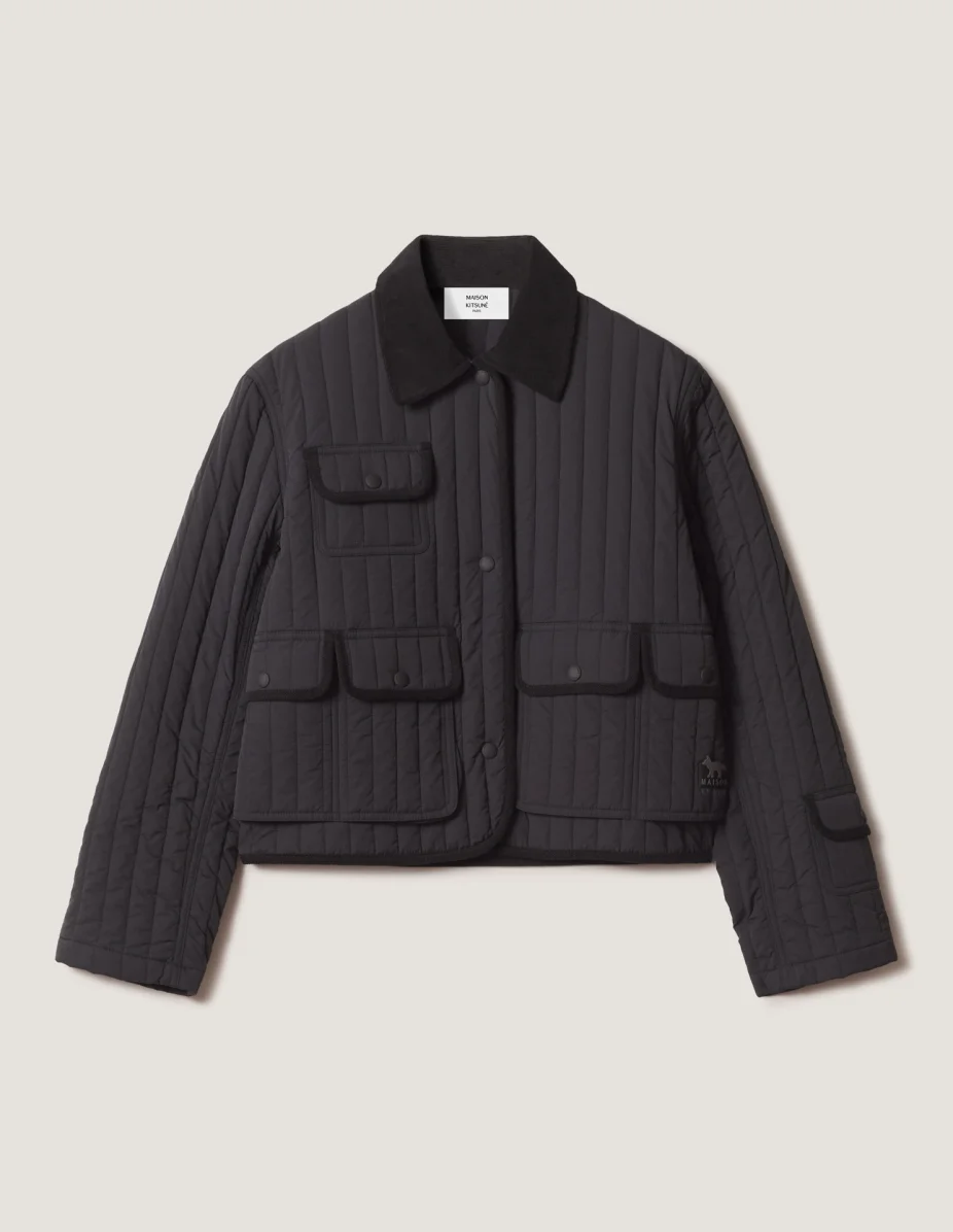 QUILTED MINI BARN JACKET - 1