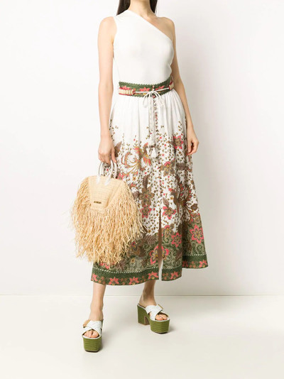 Zimmermann floral-print maxi skirt outlook