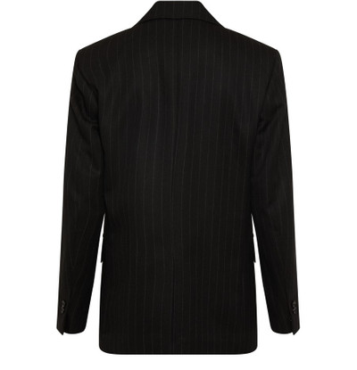 Bottega Veneta Wool shirt-jacket with fine stripes outlook