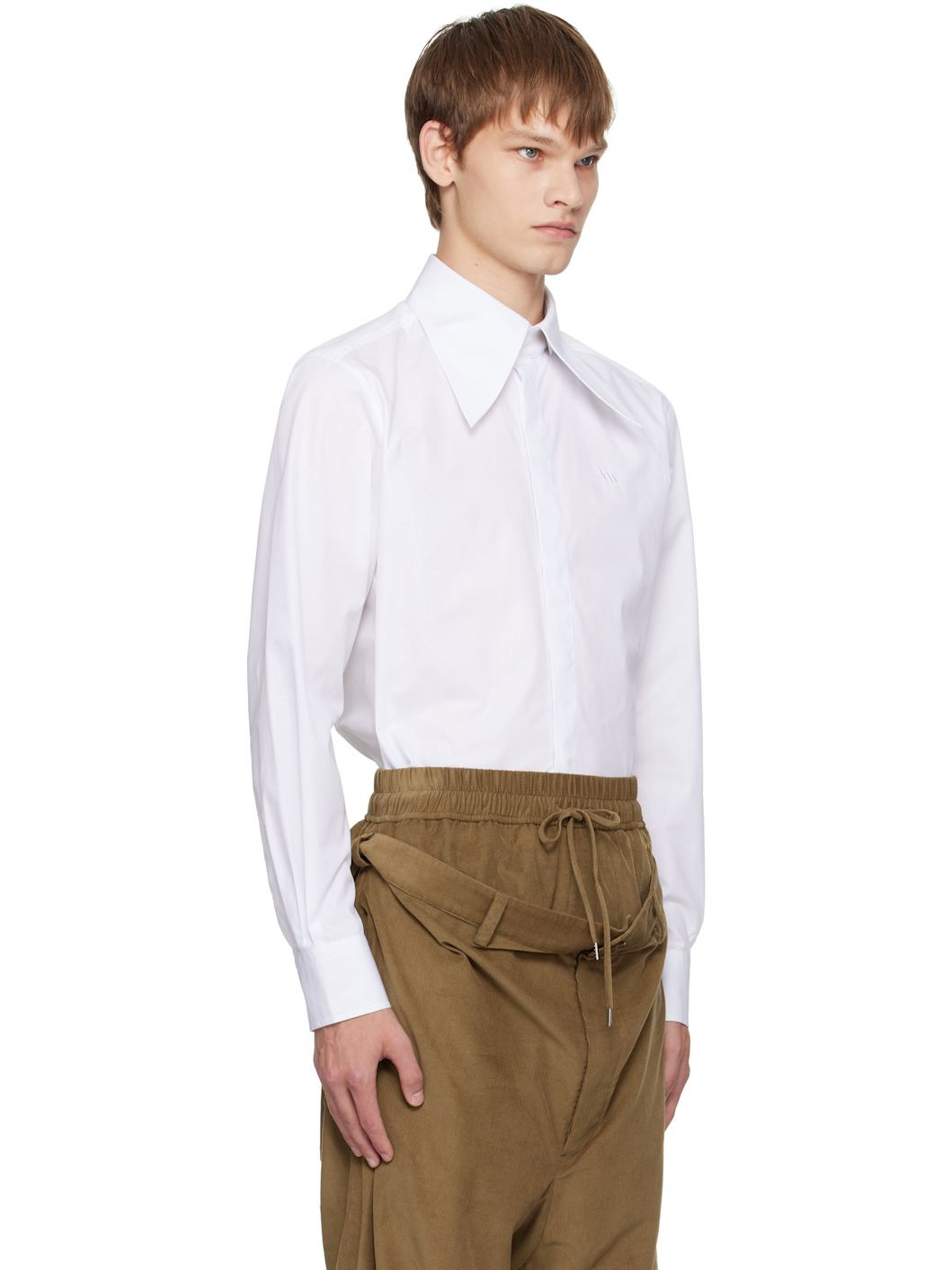 White Tuxedo Shirt - 2