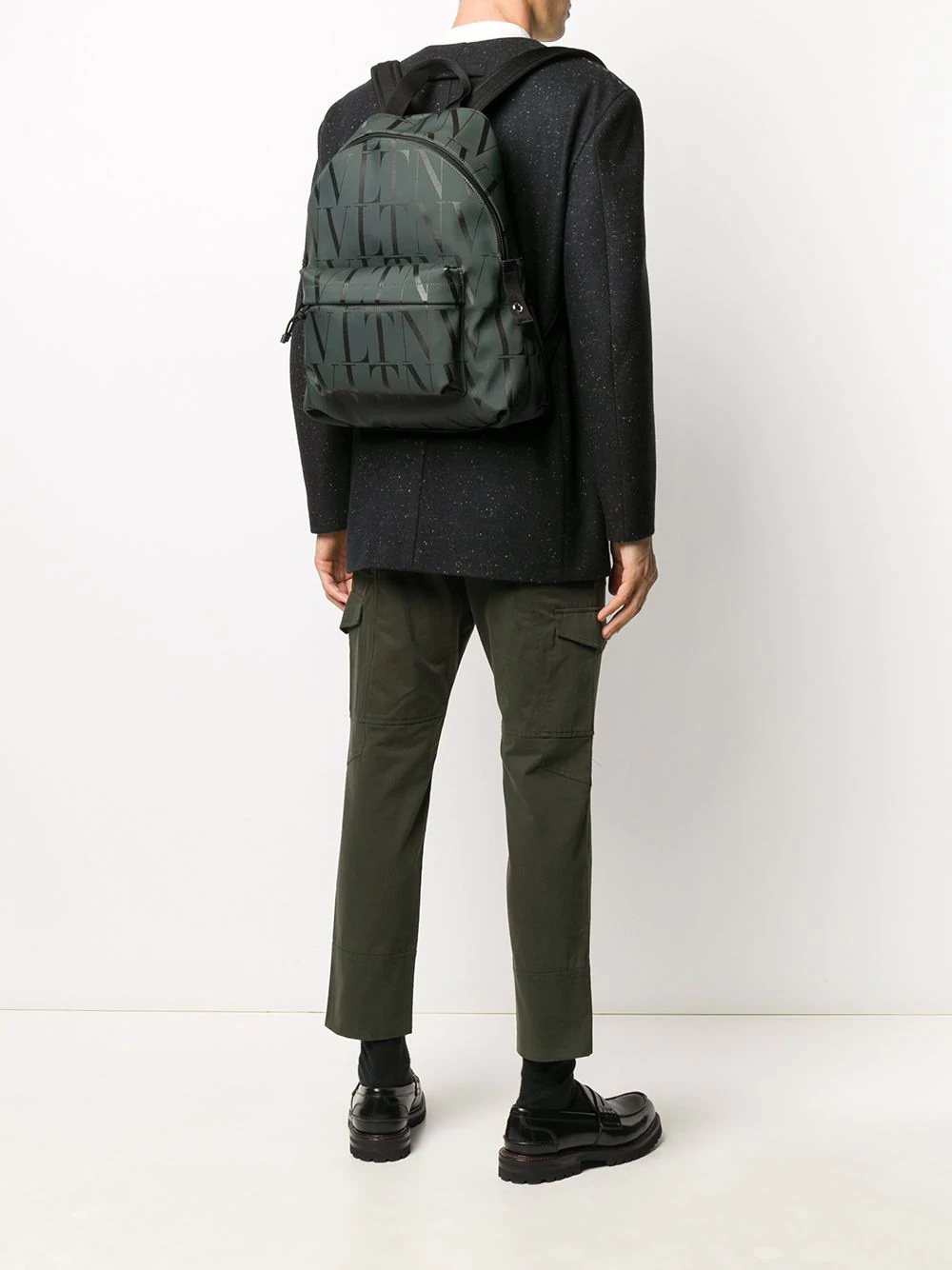 VLTN print backpack - 2