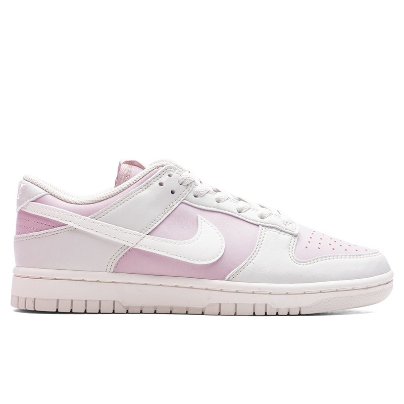 WOMEN'S DUNK LOW NEXT NATURE - LIGHT BONE/SAIL/PLATINUM VIOLET - 1