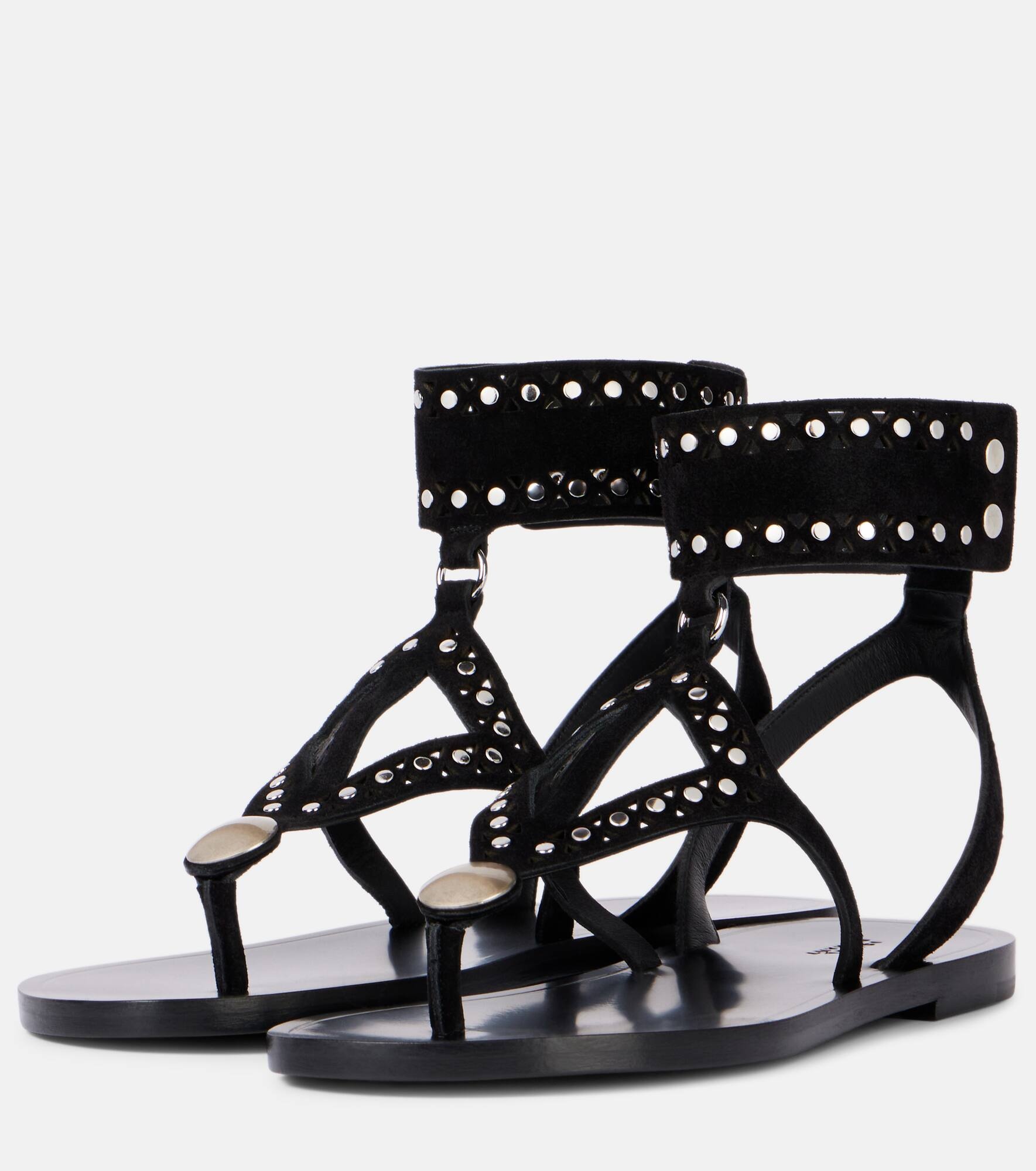 Edil studded leather sandals - 4
