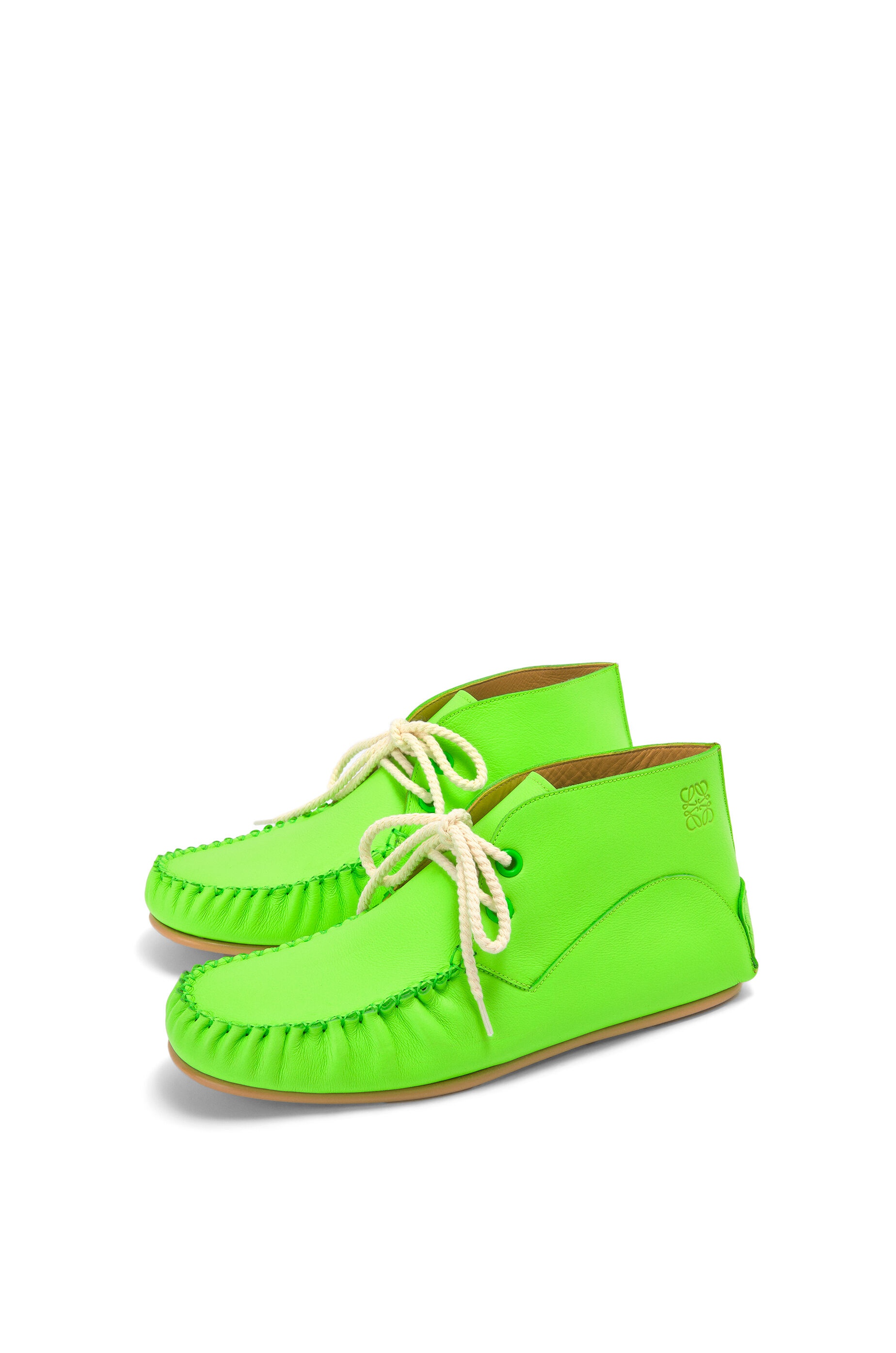 Soft lace up in calfskin - 2