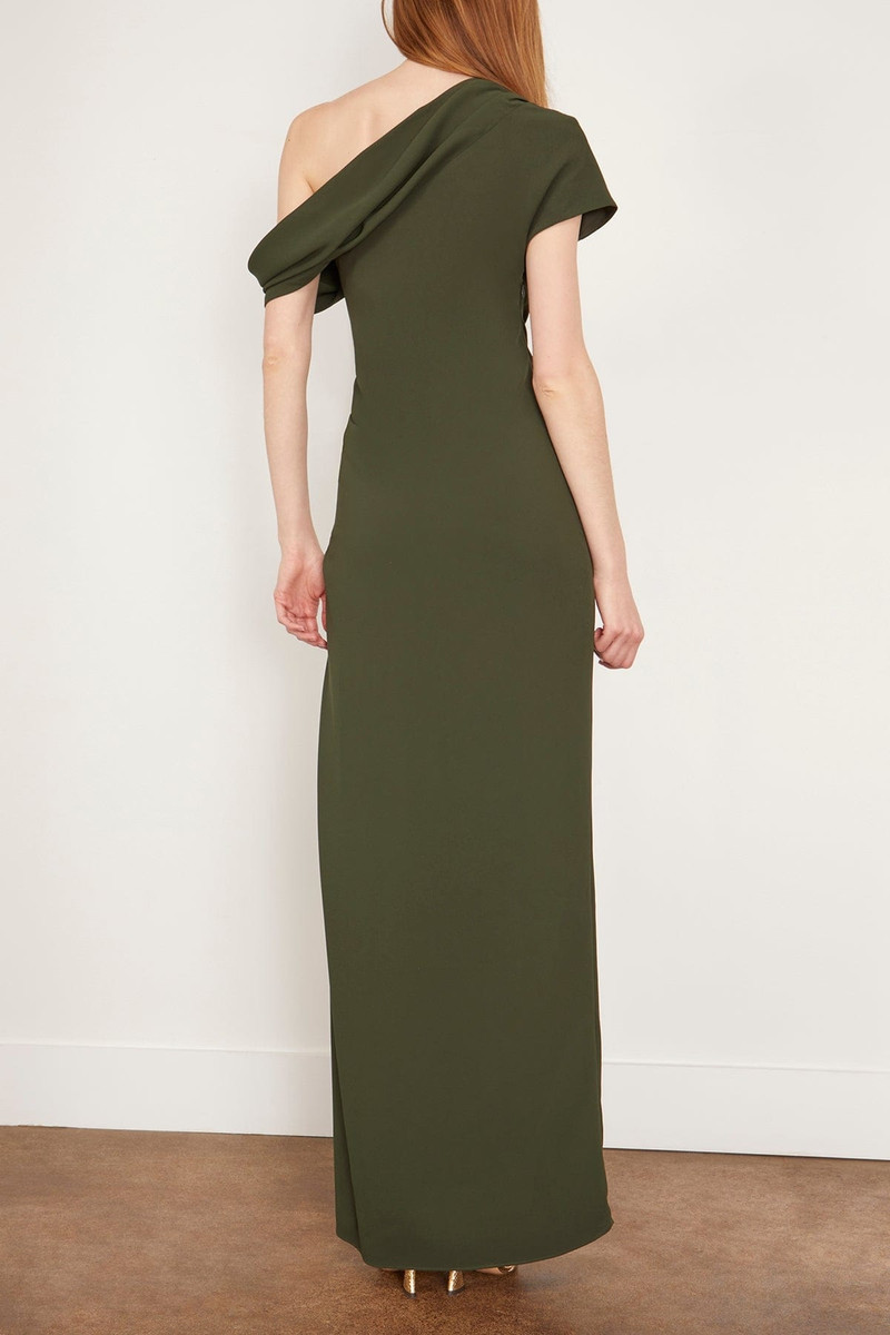 Kally Sleeveless Draped Maxi Dress in Everest 4