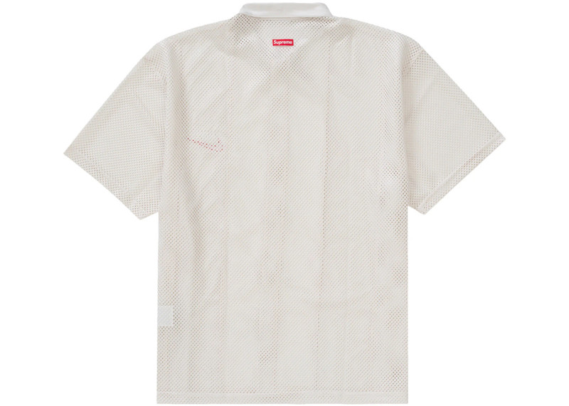 Supreme Supreme Nike Mesh S/S Shirt White outlook