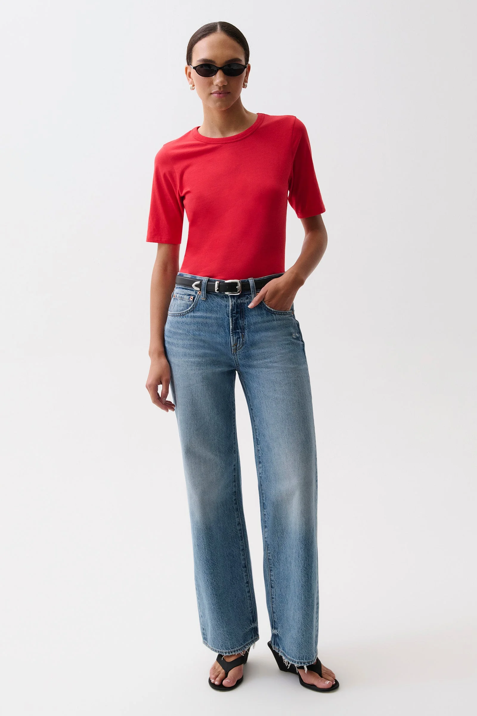 HARLOWE RELAXED BAGGY JEAN - SERPENTINE VINTAGE - 1