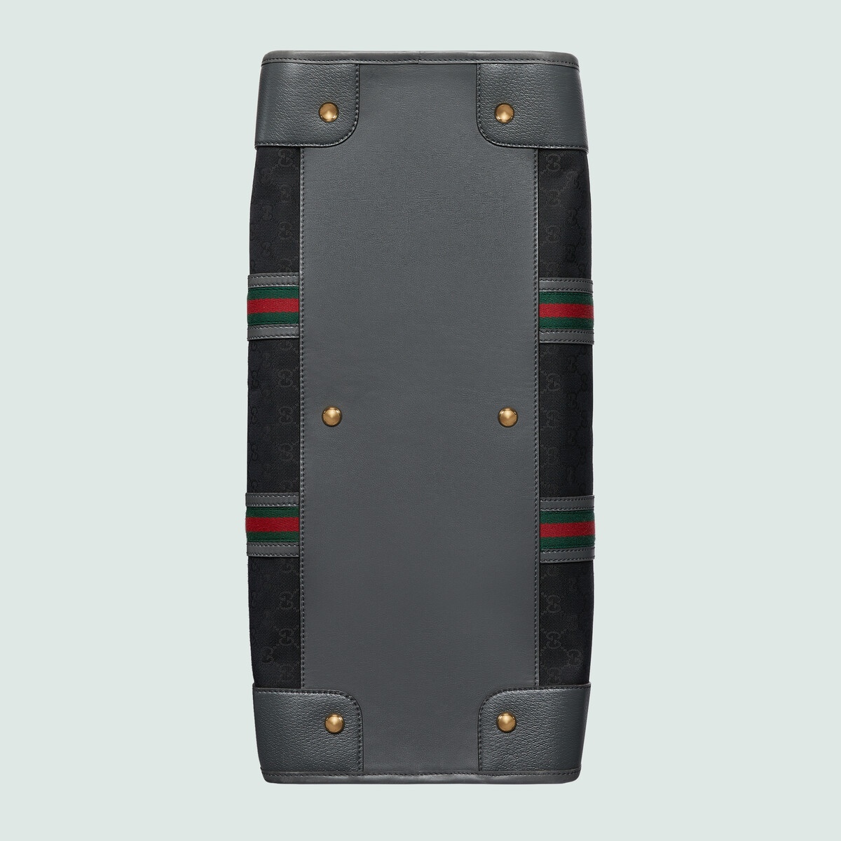 Maxi canvas duffle bag with Double G - 9