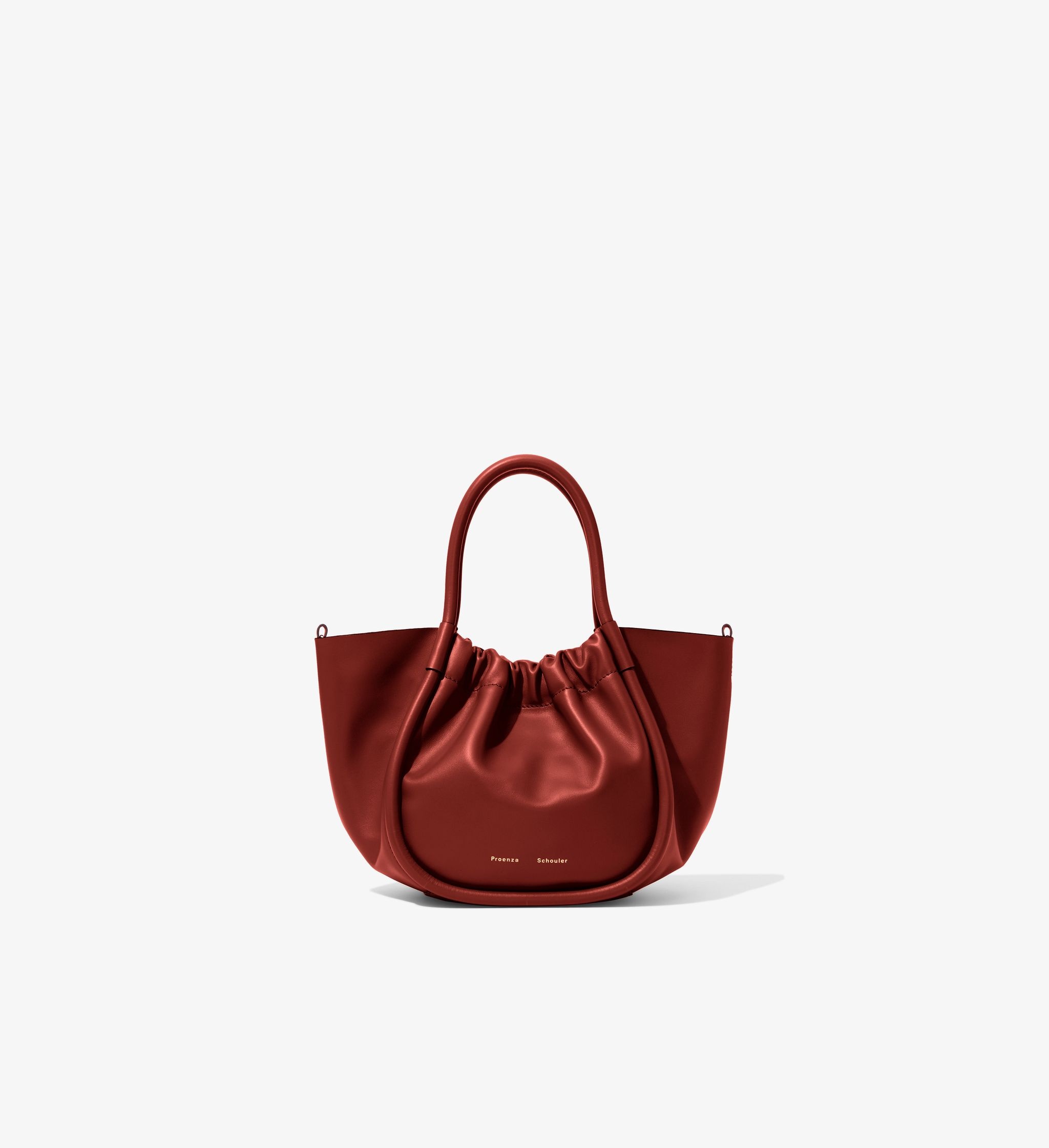 Small Ruched Crossbody Tote - 1